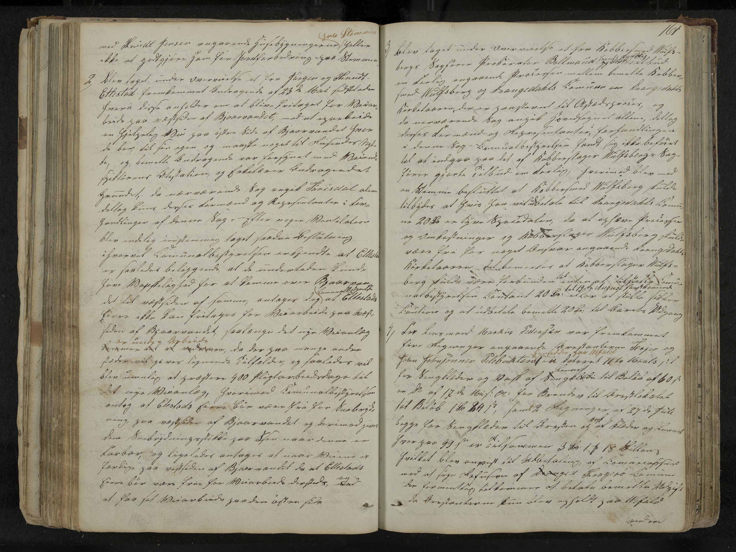 Drangedal formannskap og sentraladministrasjon, IKAK/0817021/A/L0001: Møtebok, 1837-1870, p. 161