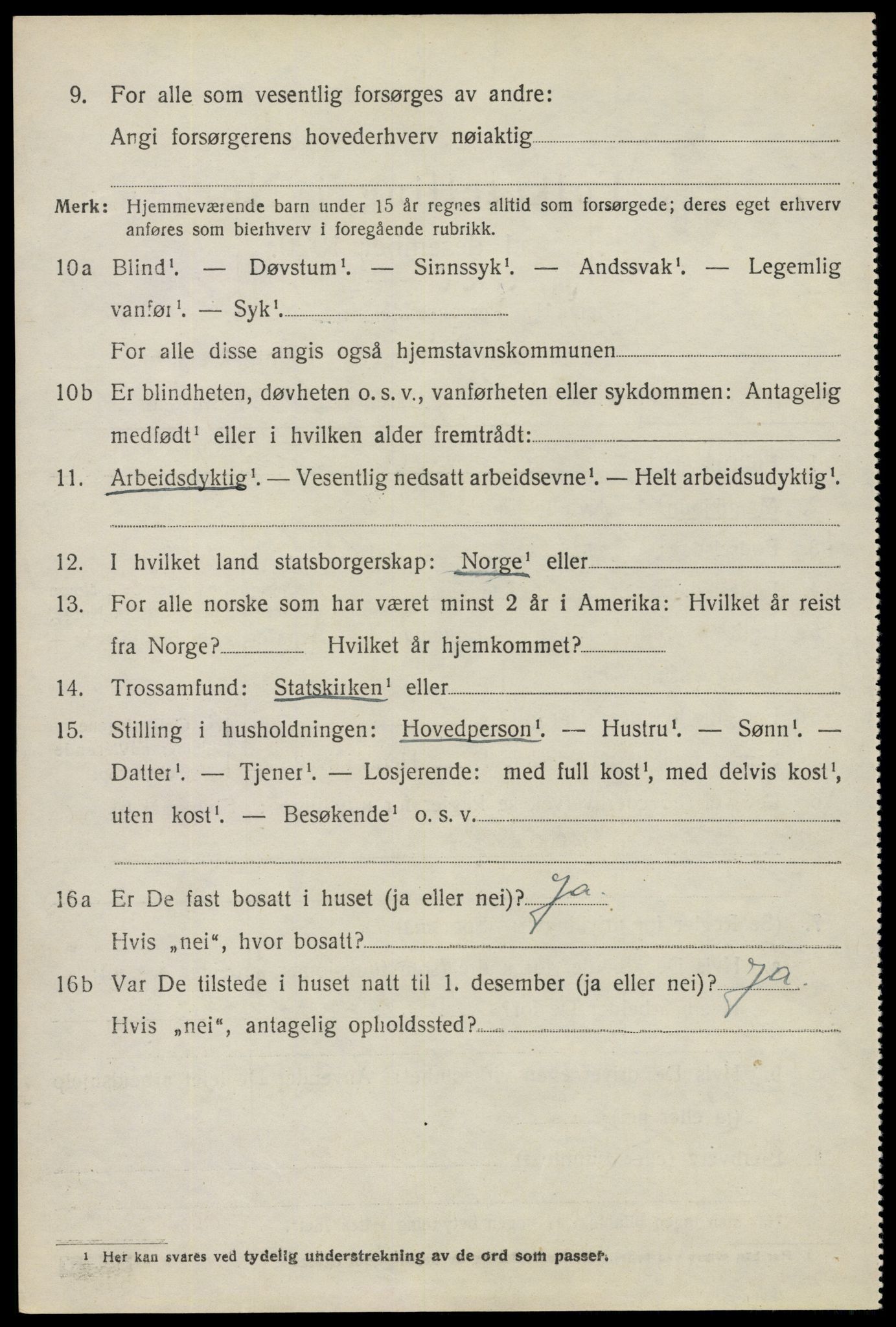 SAO, 1920 census for Askim, 1920, p. 10930