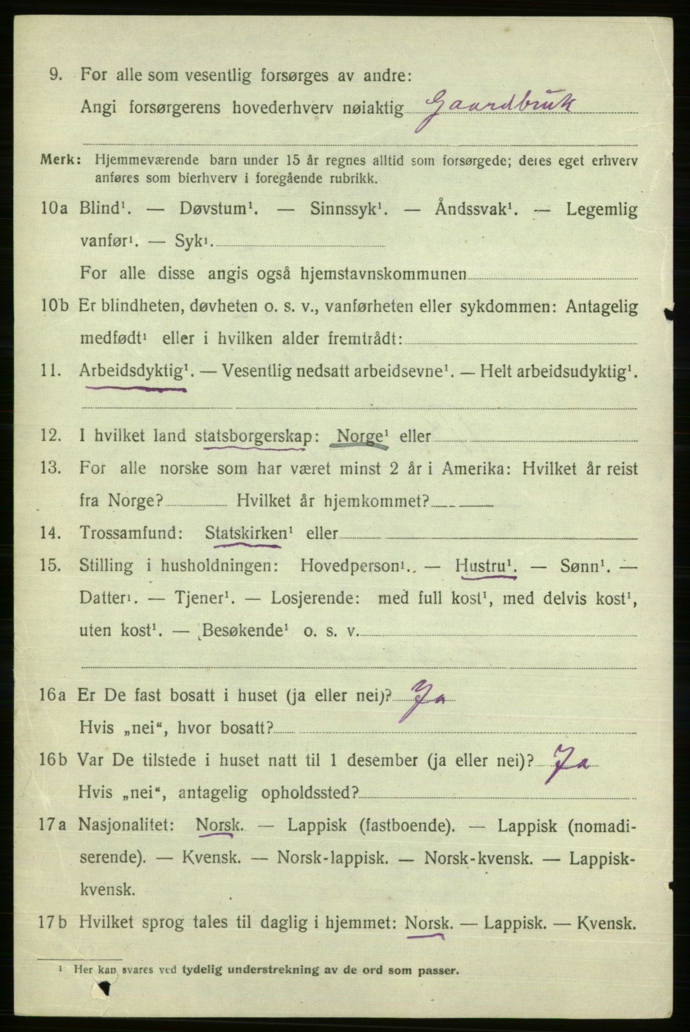 SATØ, 1920 census for Sør-Varanger, 1920, p. 3451