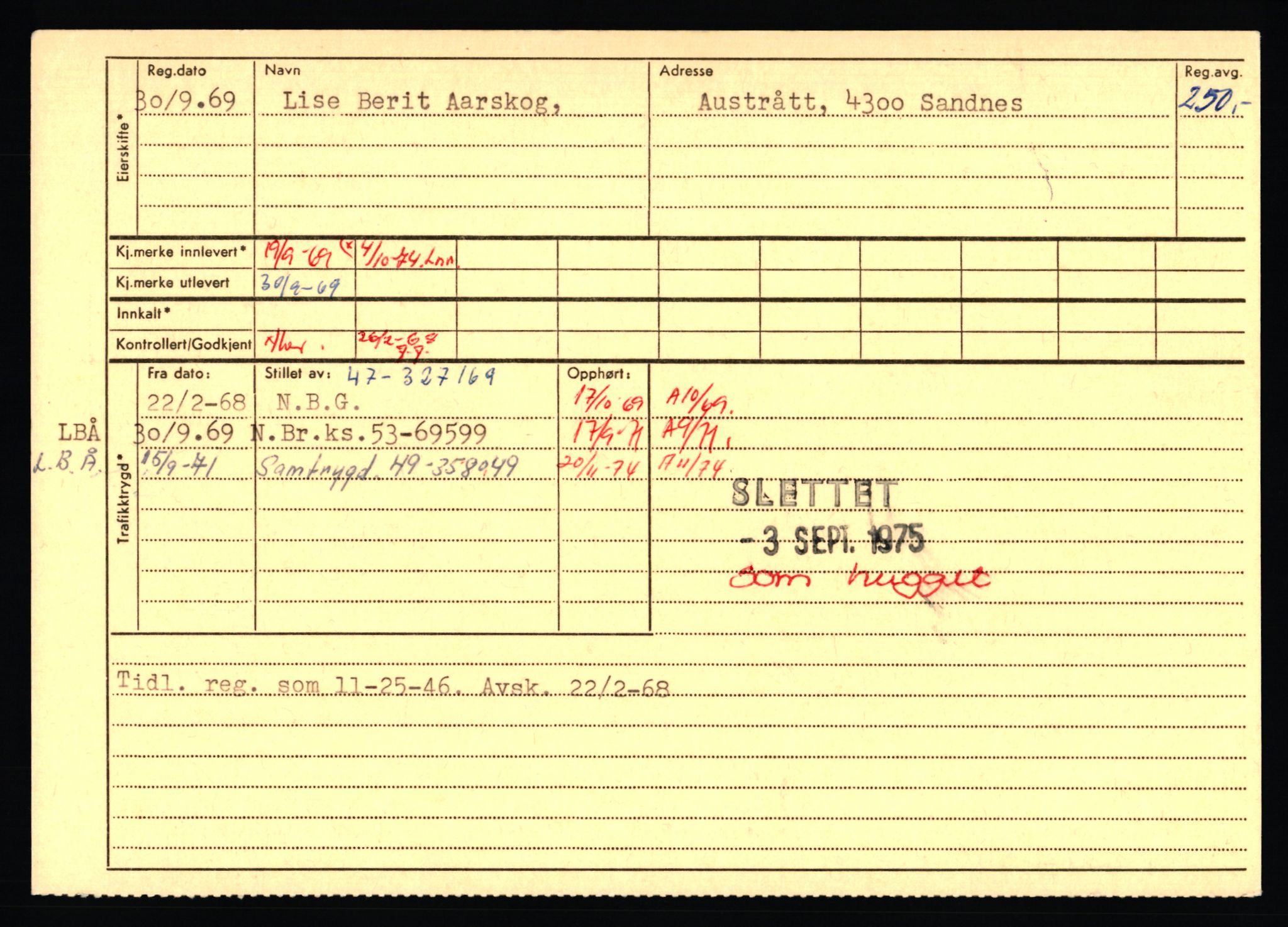 Stavanger trafikkstasjon, AV/SAST-A-101942/0/F/L0077: L-500000 - L-502999, 1930-1971, p. 762