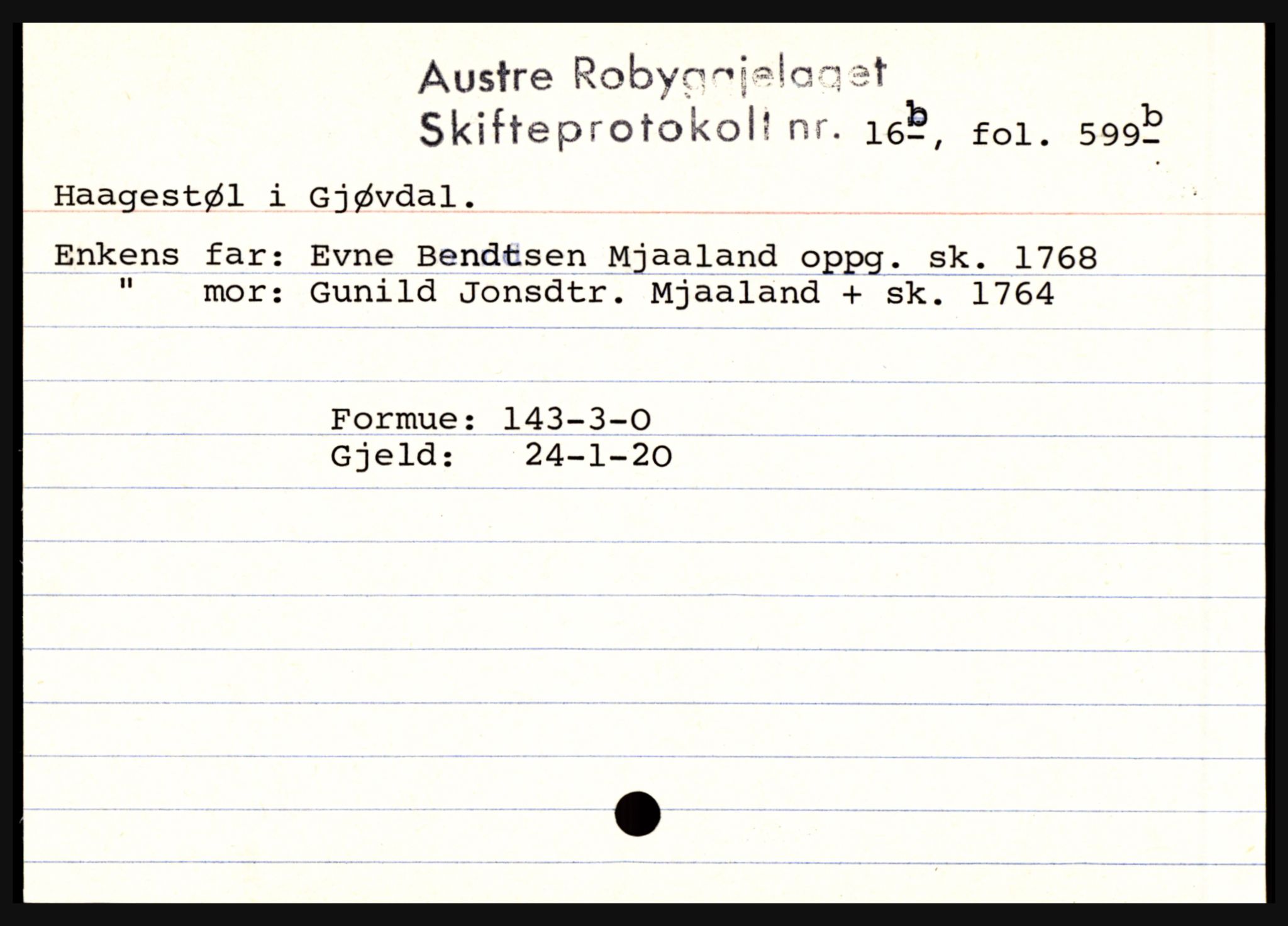 Østre Råbyggelag sorenskriveri, AV/SAK-1221-0016/H, p. 5767