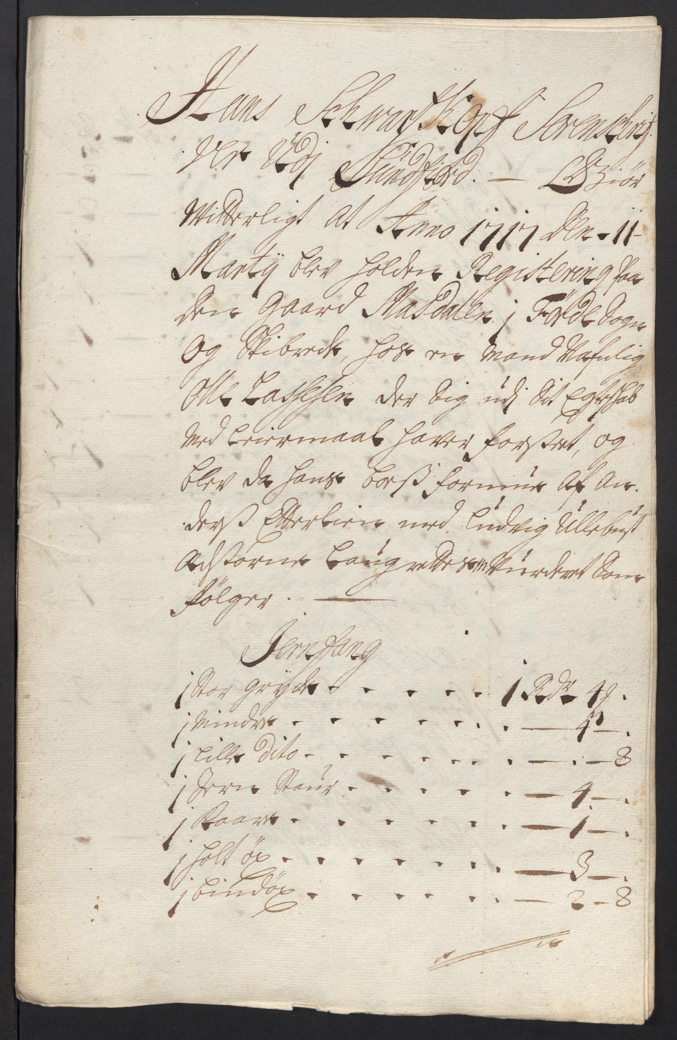 Rentekammeret inntil 1814, Reviderte regnskaper, Fogderegnskap, RA/EA-4092/R53/L3441: Fogderegnskap Sunn- og Nordfjord, 1717-1718, p. 100