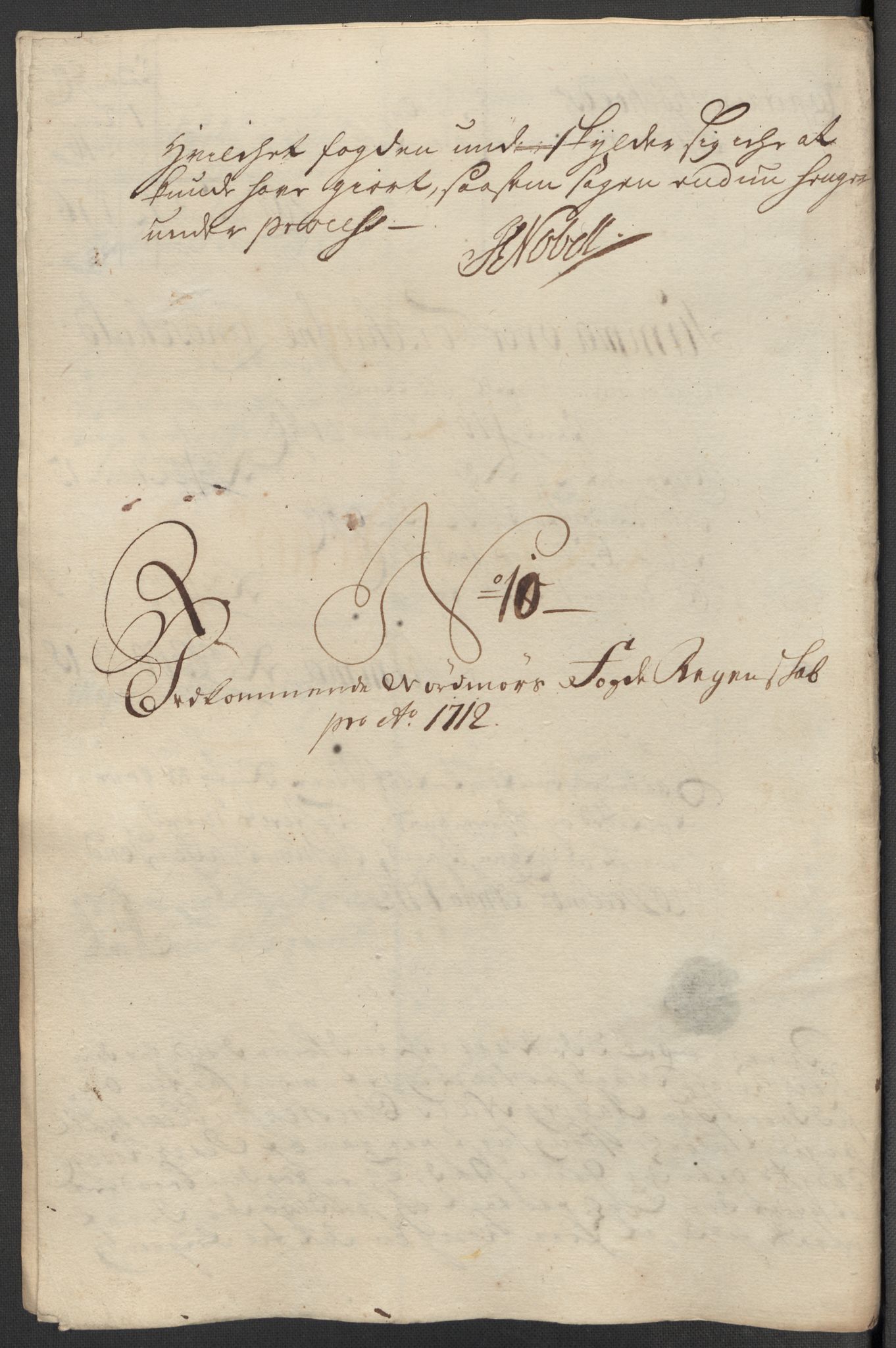 Rentekammeret inntil 1814, Reviderte regnskaper, Fogderegnskap, AV/RA-EA-4092/R56/L3746: Fogderegnskap Nordmøre, 1712, p. 120