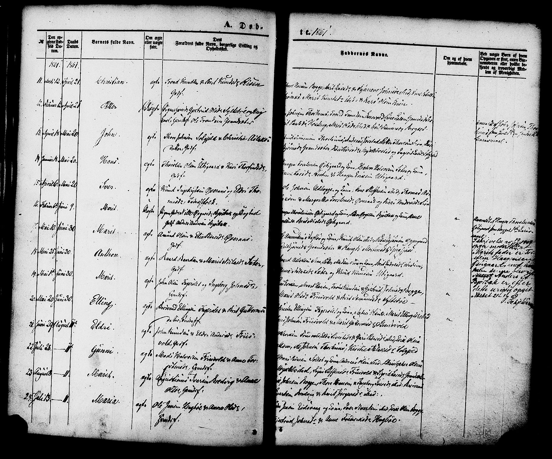 Ministerialprotokoller, klokkerbøker og fødselsregistre - Møre og Romsdal, AV/SAT-A-1454/552/L0637: Parish register (official) no. 552A01, 1845-1879, p. 39