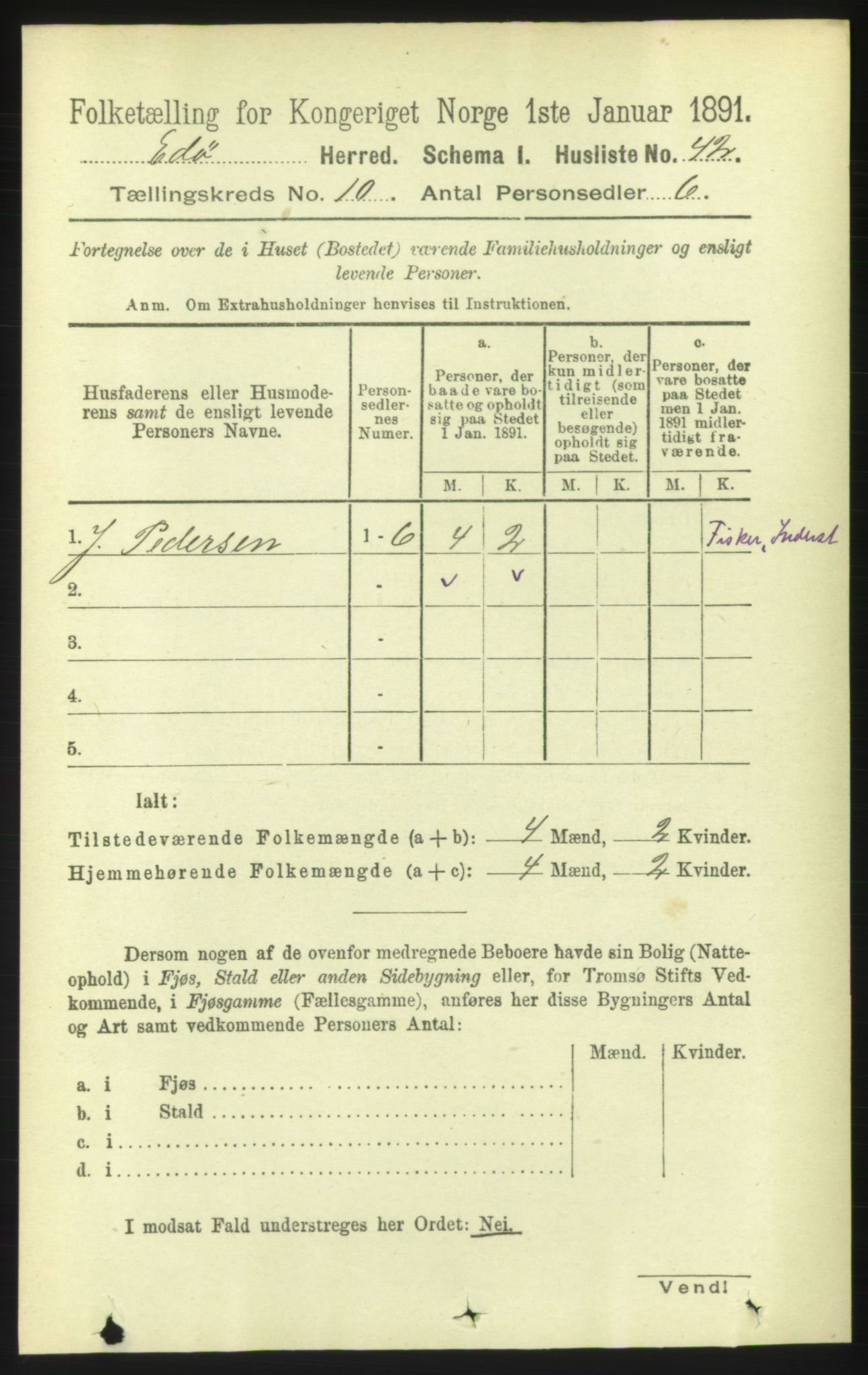 RA, 1891 census for 1573 Edøy, 1891, p. 2633