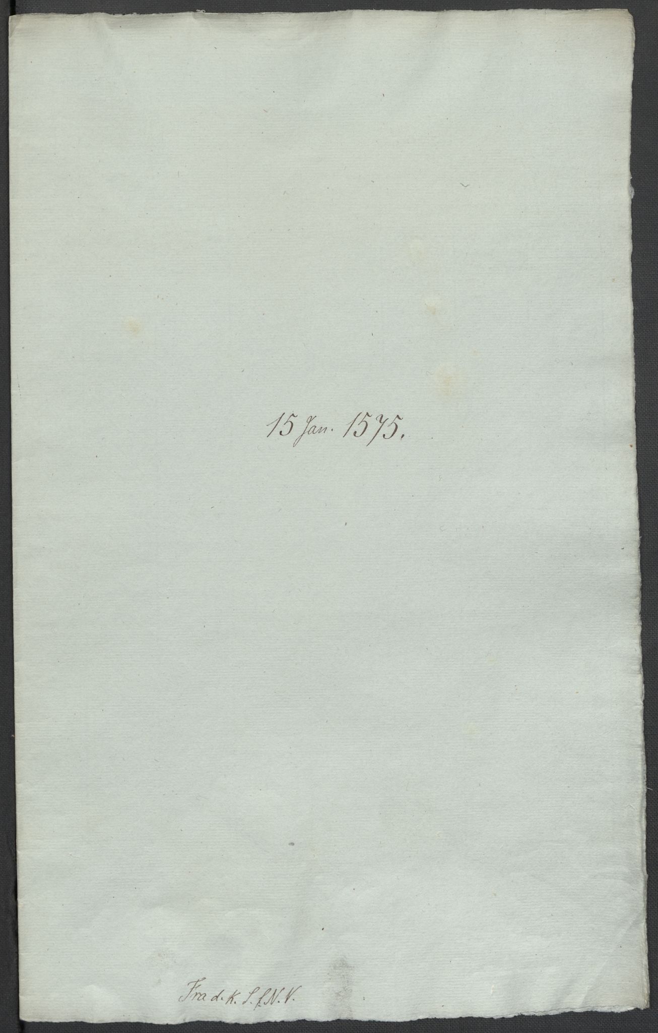 Riksarkivets diplomsamling, AV/RA-EA-5965/F02/L0078: Dokumenter, 1575, p. 2