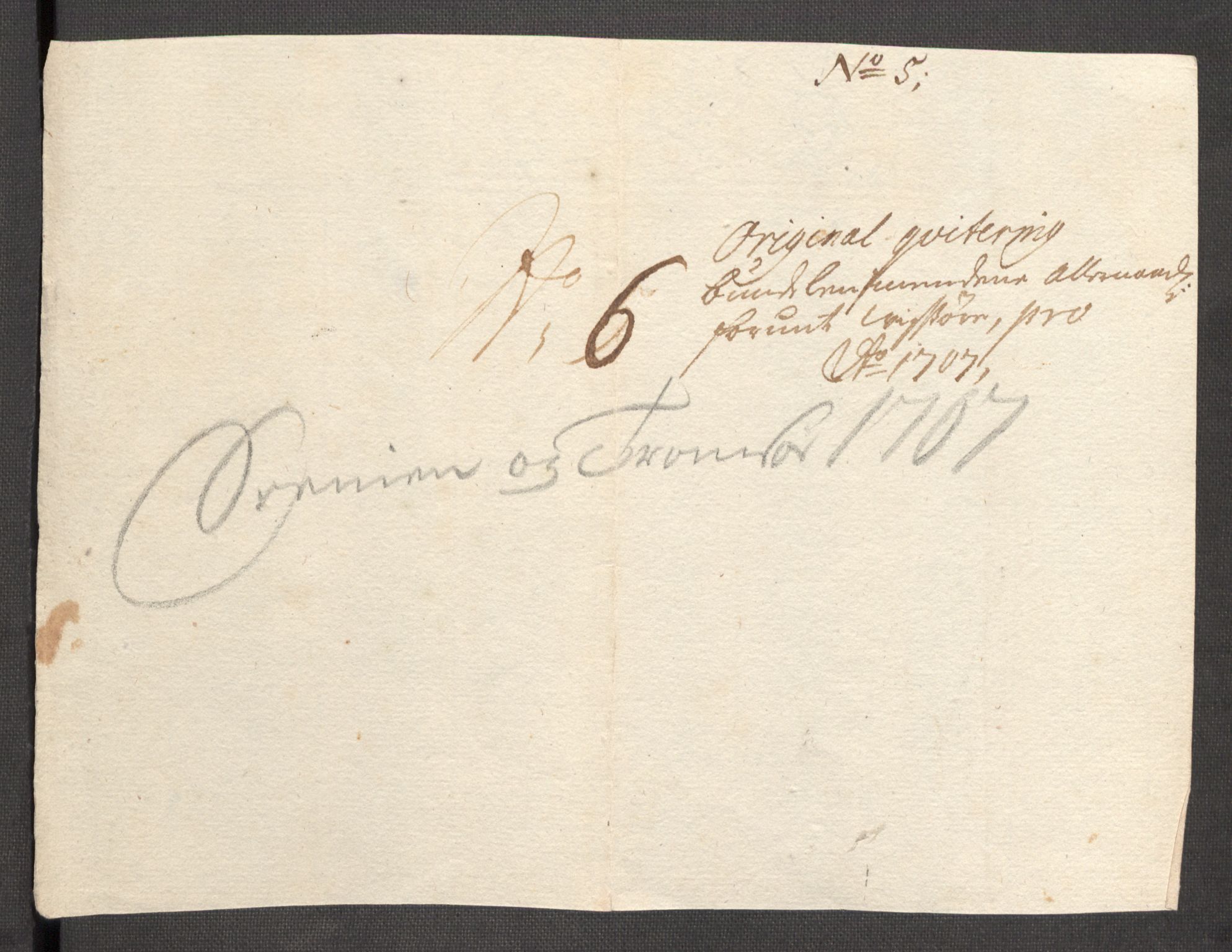 Rentekammeret inntil 1814, Reviderte regnskaper, Fogderegnskap, AV/RA-EA-4092/R68/L4756: Fogderegnskap Senja og Troms, 1705-1707, p. 320