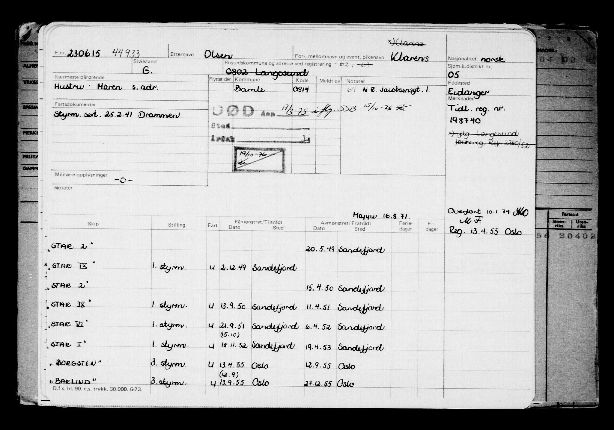 Direktoratet for sjømenn, AV/RA-S-3545/G/Gb/L0130: Hovedkort, 1915, p. 690