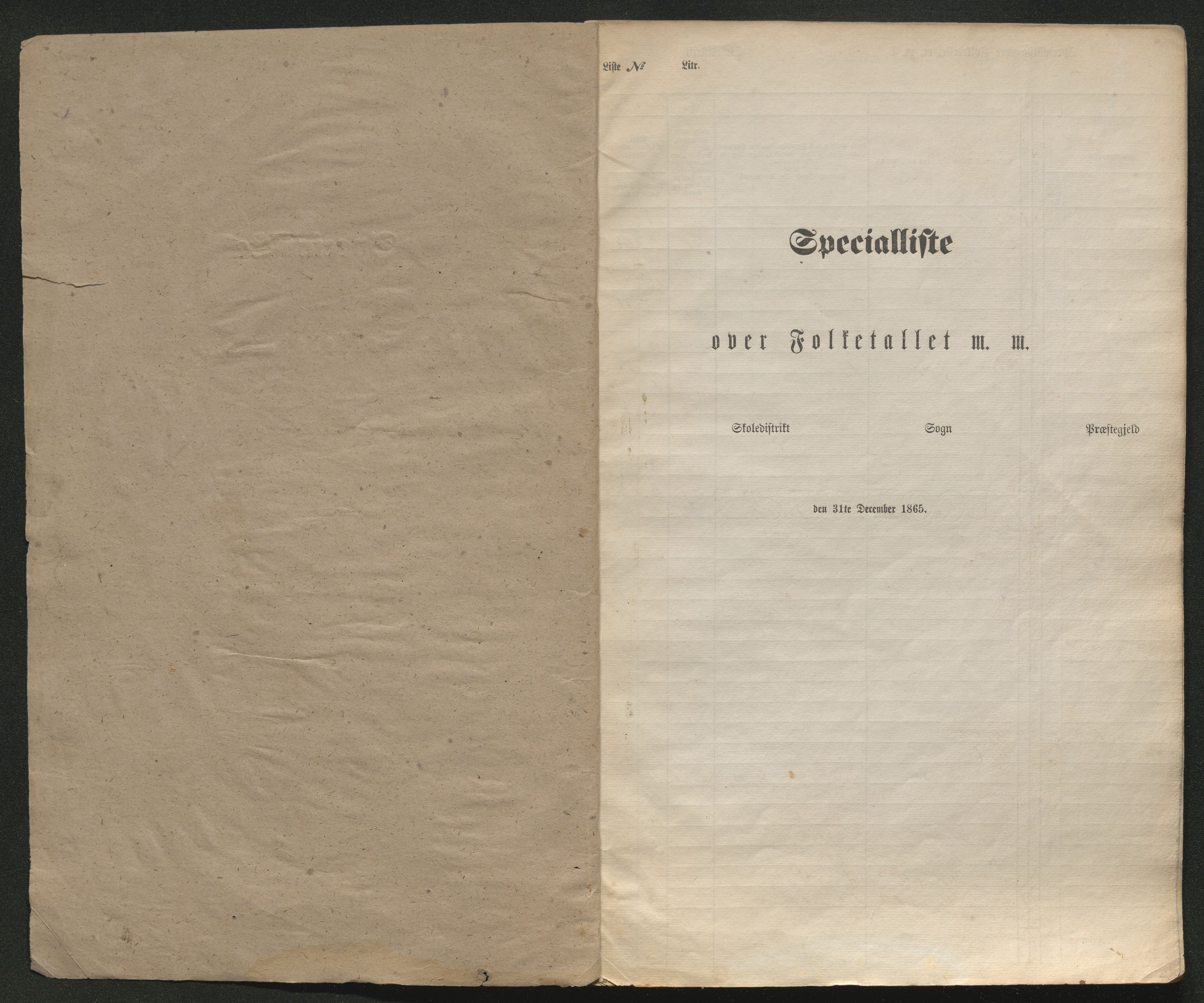 SAKO, Fantetellingen i Drangedal 1865, 1865, p. 122