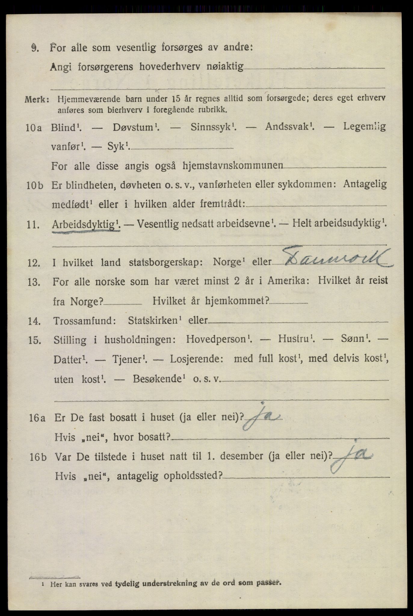 SAKO, 1920 census for Gjerpen, 1920, p. 4083