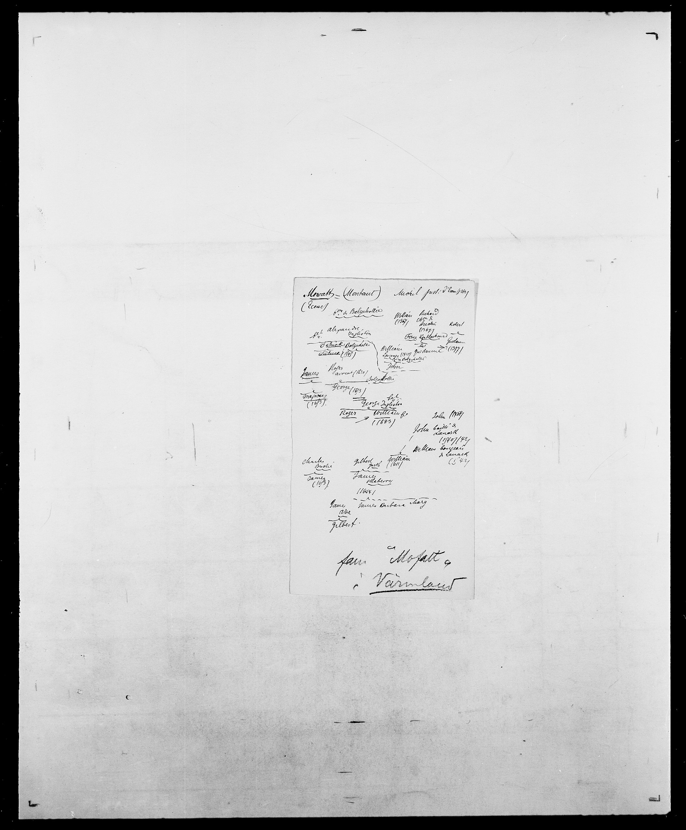 Delgobe, Charles Antoine - samling, SAO/PAO-0038/D/Da/L0027: Morath - v. Møsting, p. 110