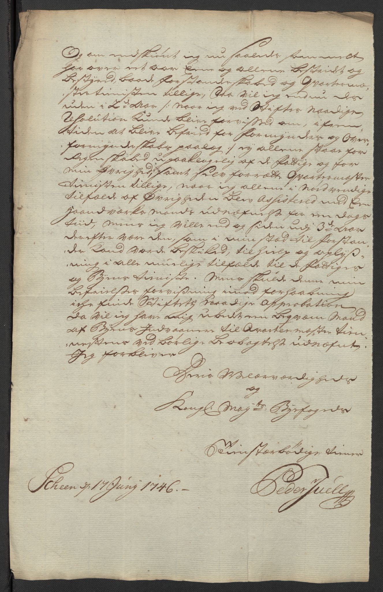 Kristiania tukthus, AV/SAO-A-10644/A/Ad/Adb/L0011: Innkomne skriv, rapporter og regnskap, 1742-1783, p. 253