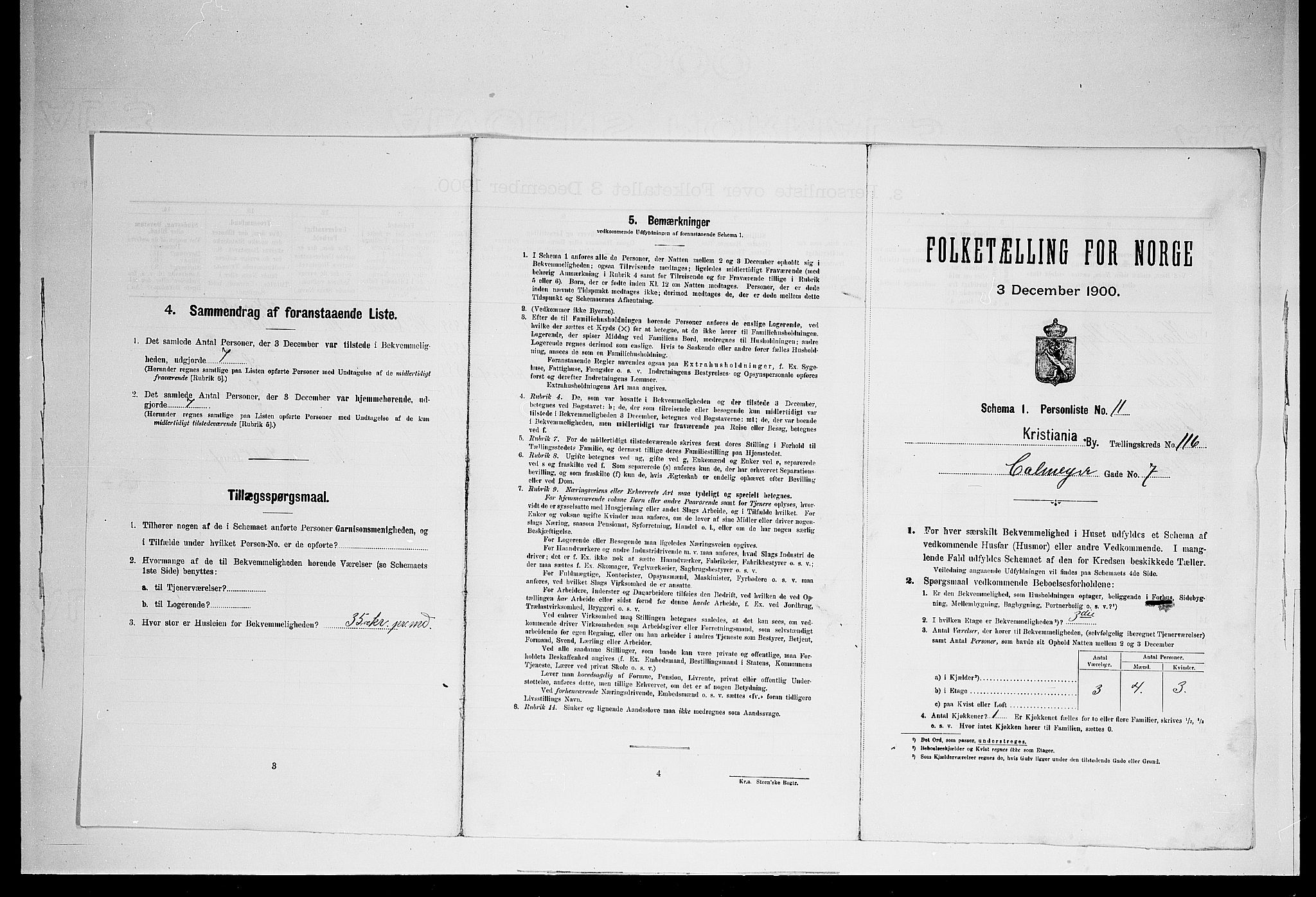 SAO, 1900 census for Kristiania, 1900, p. 10560