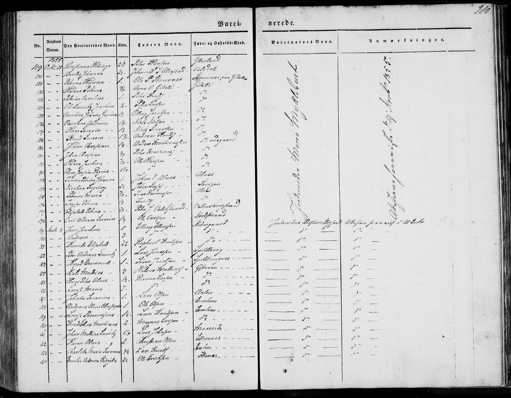 Ministerialprotokoller, klokkerbøker og fødselsregistre - Møre og Romsdal, SAT/A-1454/528/L0396: Parish register (official) no. 528A07, 1839-1847, p. 280