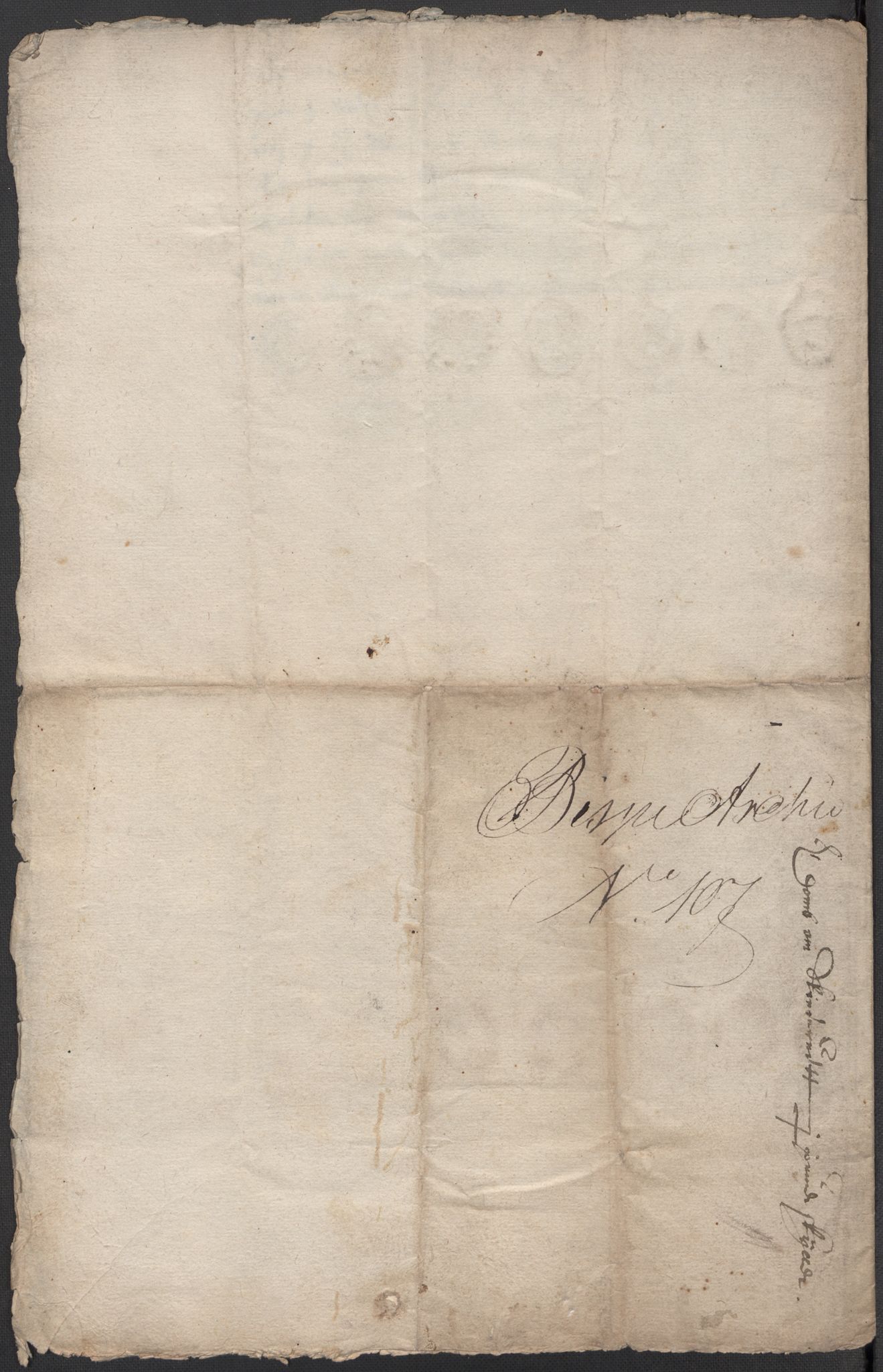 Riksarkivets diplomsamling, AV/RA-EA-5965/F15/L0005: Prestearkiv - Østfold, 1572-1830, p. 183