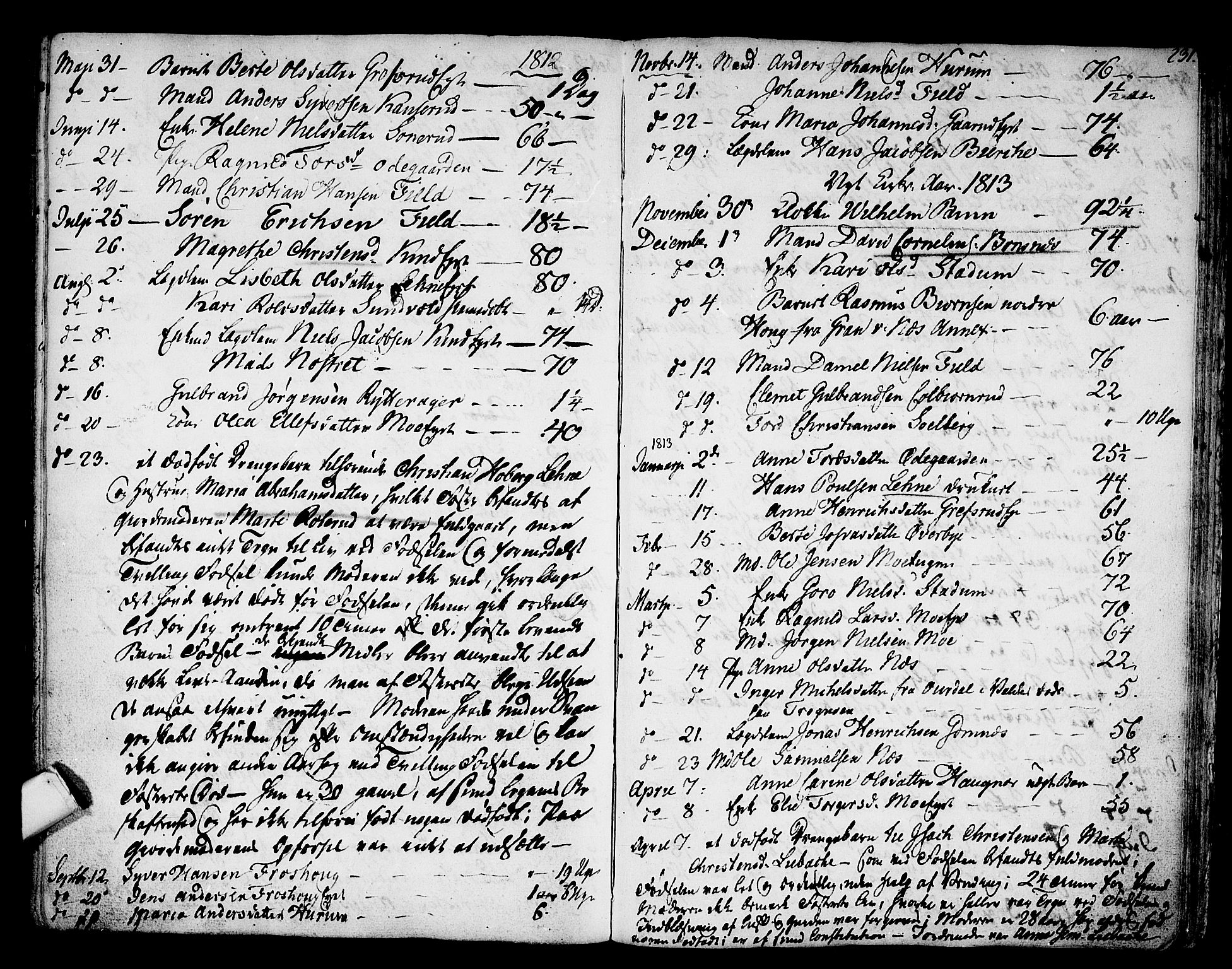 Hole kirkebøker, SAKO/A-228/F/Fa/L0002: Parish register (official) no. I 2, 1766-1814, p. 231