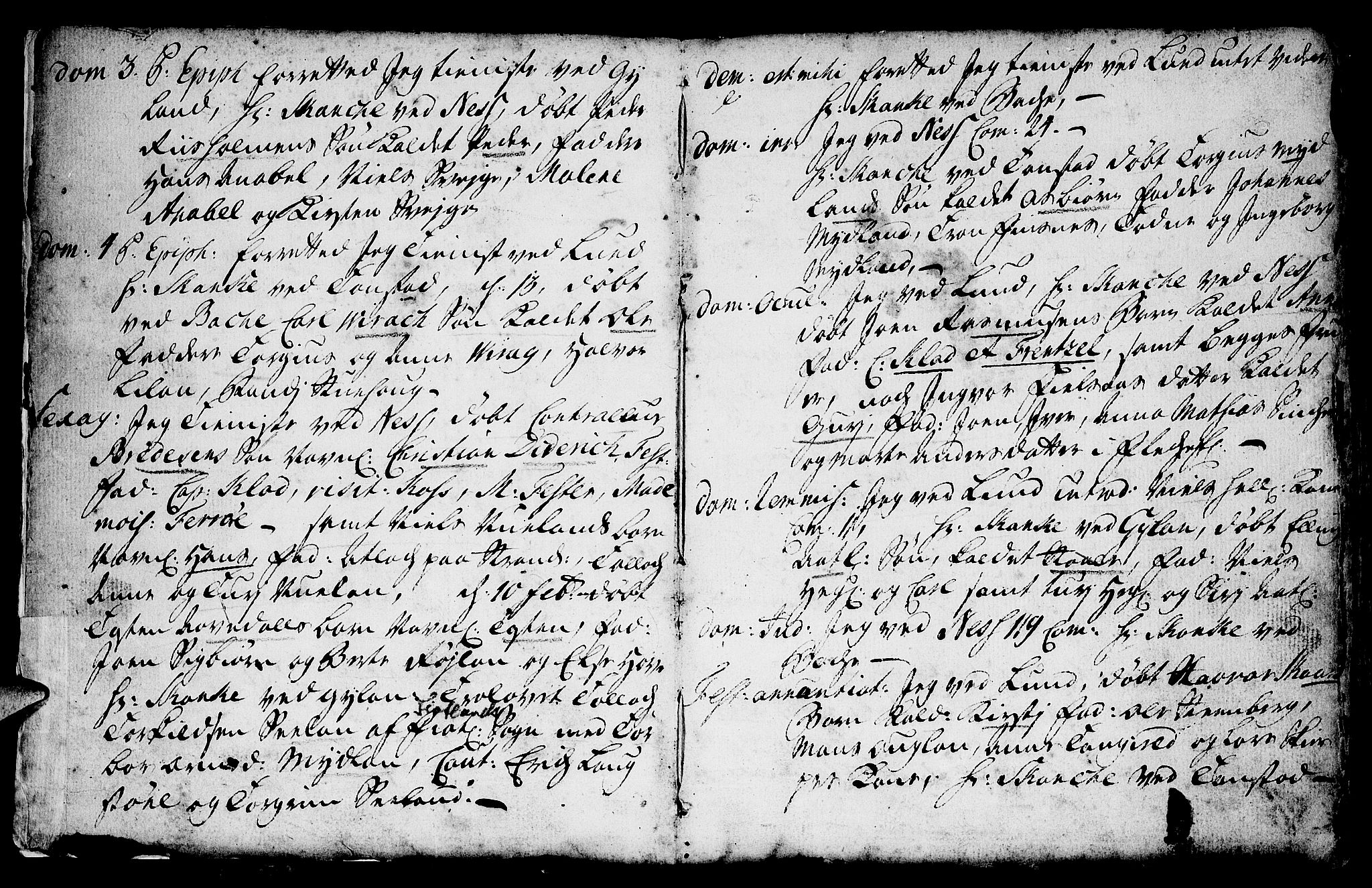 Lund sokneprestkontor, SAST/A-101809/S06/L0002: Parish register (official) no. A 2, 1738-1760