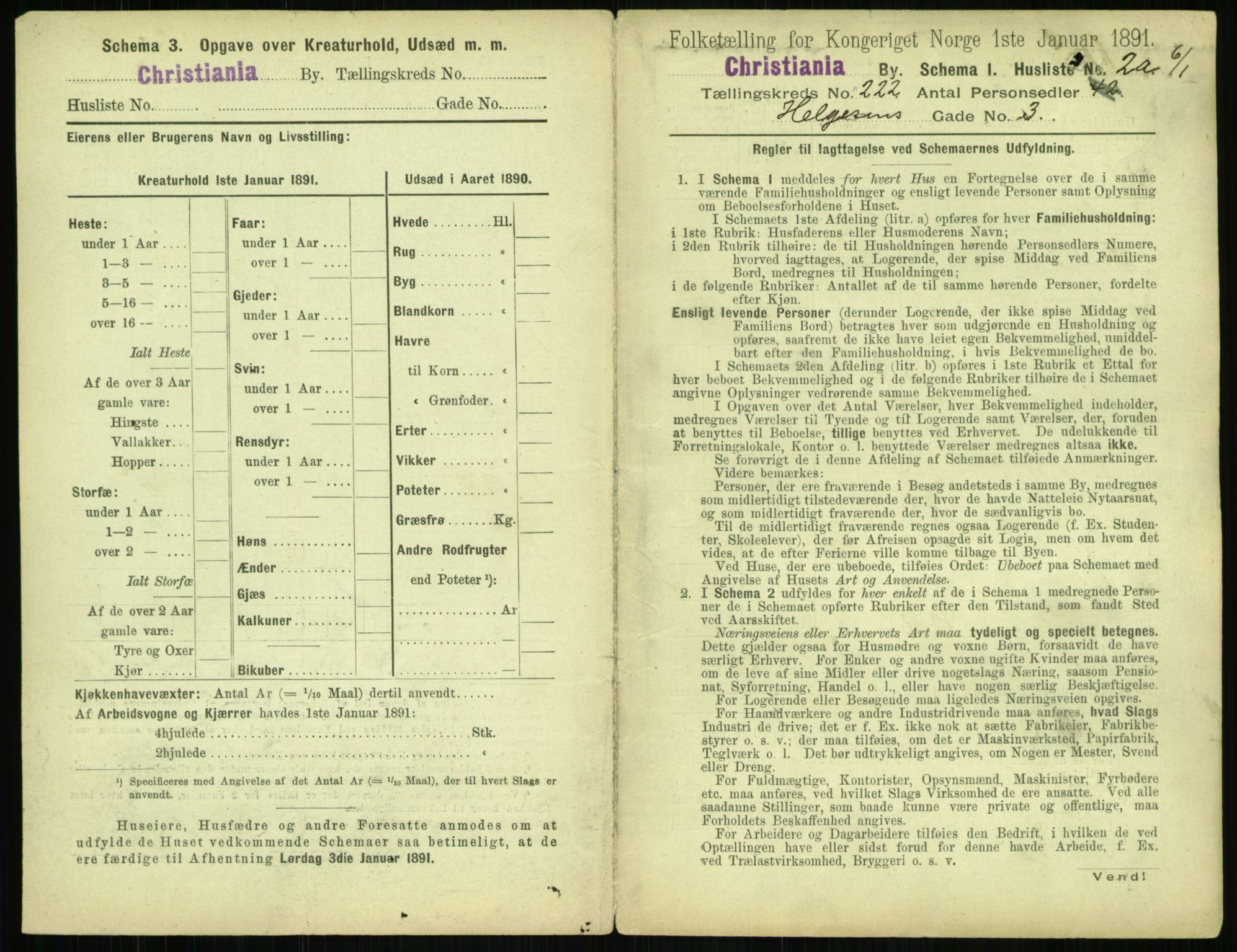 RA, 1891 census for 0301 Kristiania, 1891, p. 133023