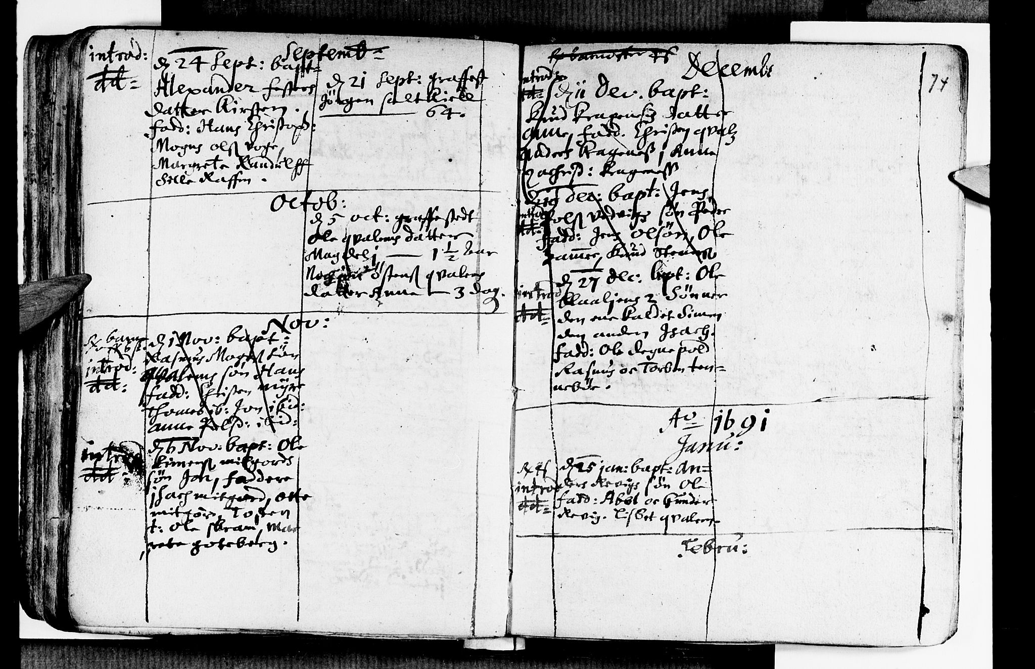 Selje sokneprestembete, AV/SAB-A-99938/H/Ha/Haa/Haaa: Parish register (official) no. A 1, 1668-1696, p. 74