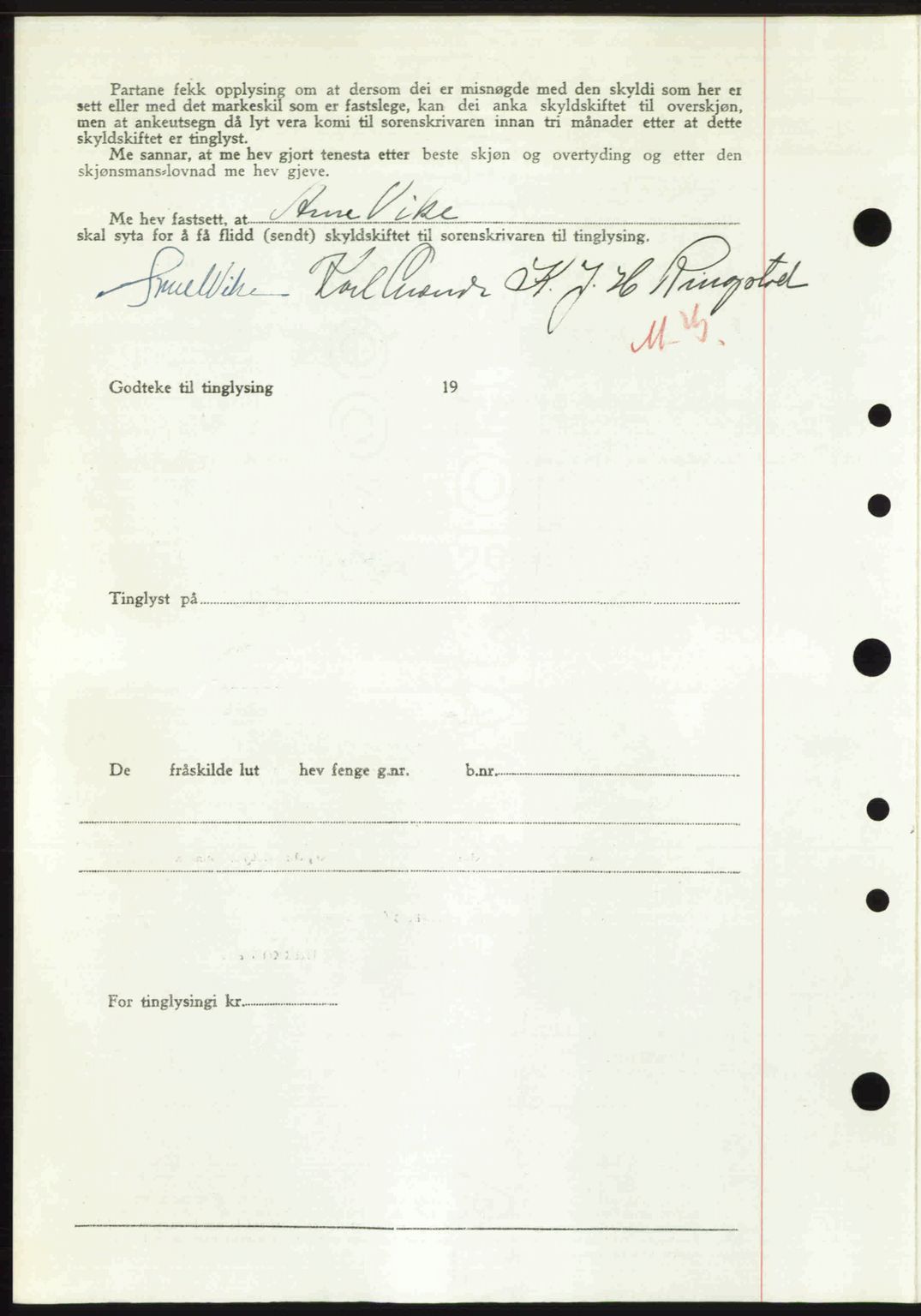 Nordre Sunnmøre sorenskriveri, AV/SAT-A-0006/1/2/2C/2Ca: Mortgage book no. A34, 1950-1950, Diary no: : 592/1950