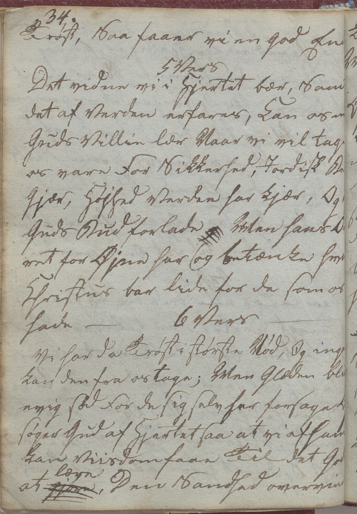 Heggtveitsamlingen, TMF/A-1007/H/L0047/0005: Kopibøker, brev etc.  / "MF I"(Kopibok frå Heggtveits samling), 1800-1823, p. 34