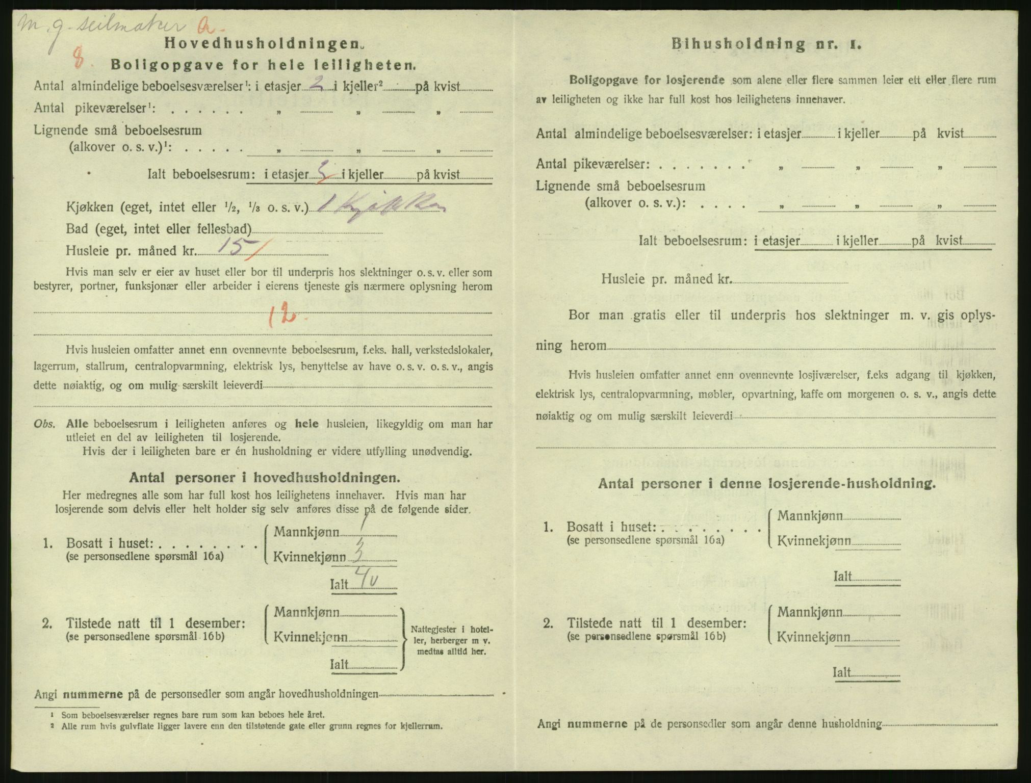 SAK, 1920 census for Risør, 1920, p. 1392