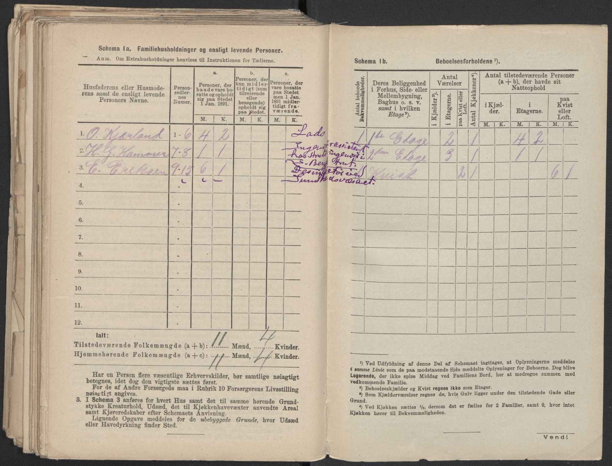 RA, 1891 Census for 1301 Bergen, 1891, p. 5780