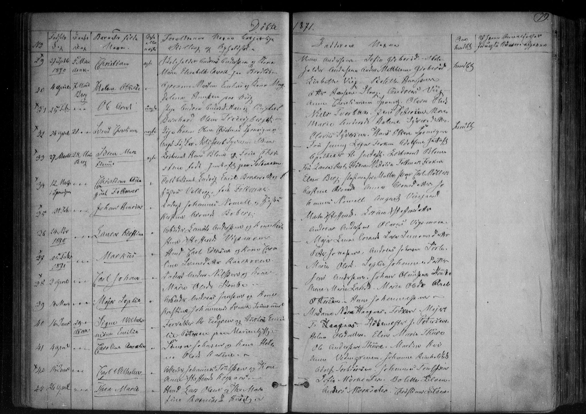 Berg prestekontor Kirkebøker, SAO/A-10902/F/Fa/L0005: Parish register (official) no. I 5, 1861-1877, p. 79