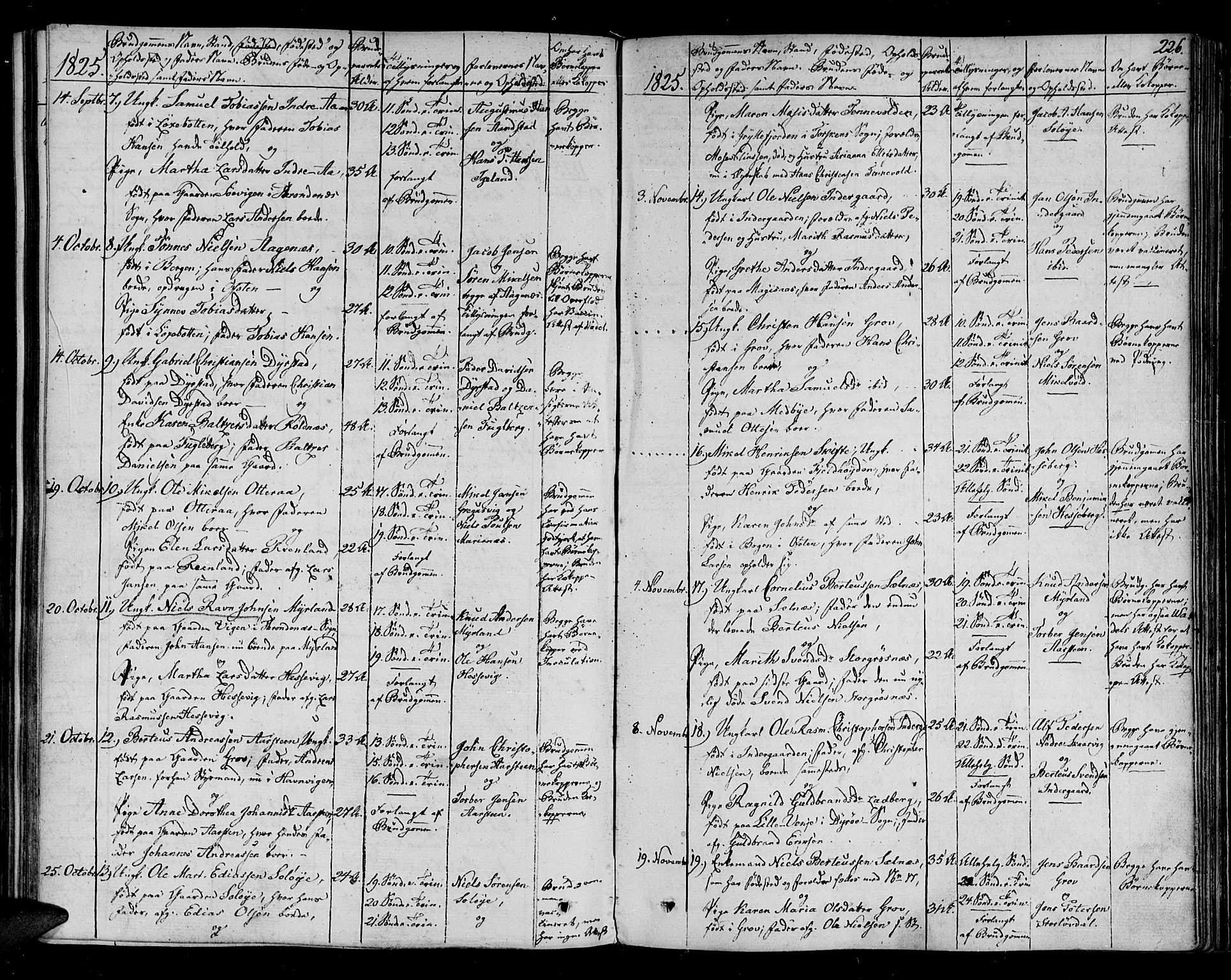 Ibestad sokneprestembete, SATØ/S-0077/H/Ha/Haa/L0005kirke: Parish register (official) no. 5, 1825-1836, p. 226