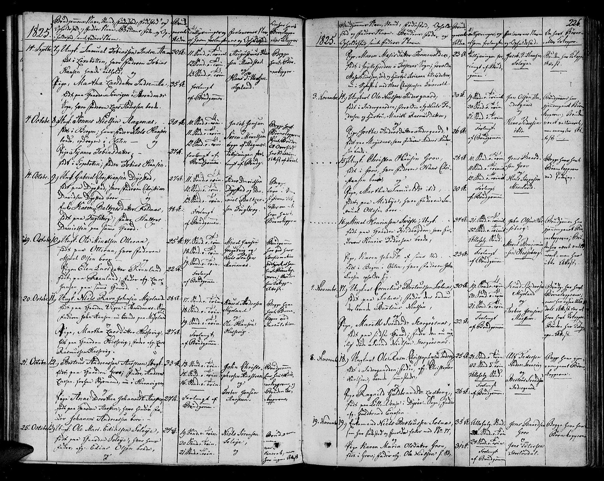 Ibestad sokneprestembete, AV/SATØ-S-0077/H/Ha/Haa/L0005kirke: Parish register (official) no. 5, 1825-1836, p. 226