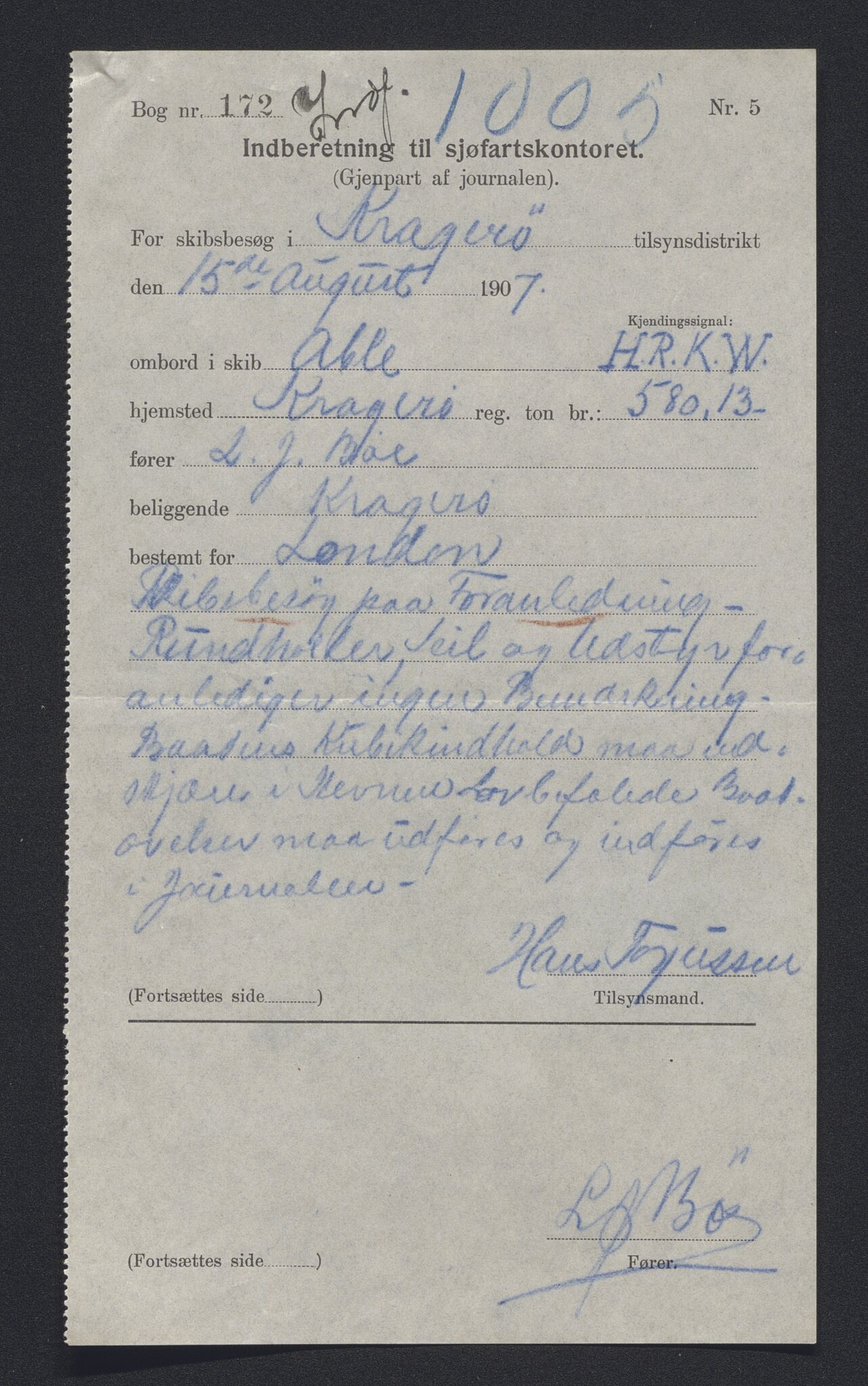 Sjøfartsdirektoratet med forløpere, skipsmapper slettede skip, RA/S-4998/F/Fa/L0001: --, 1860-1922, p. 33