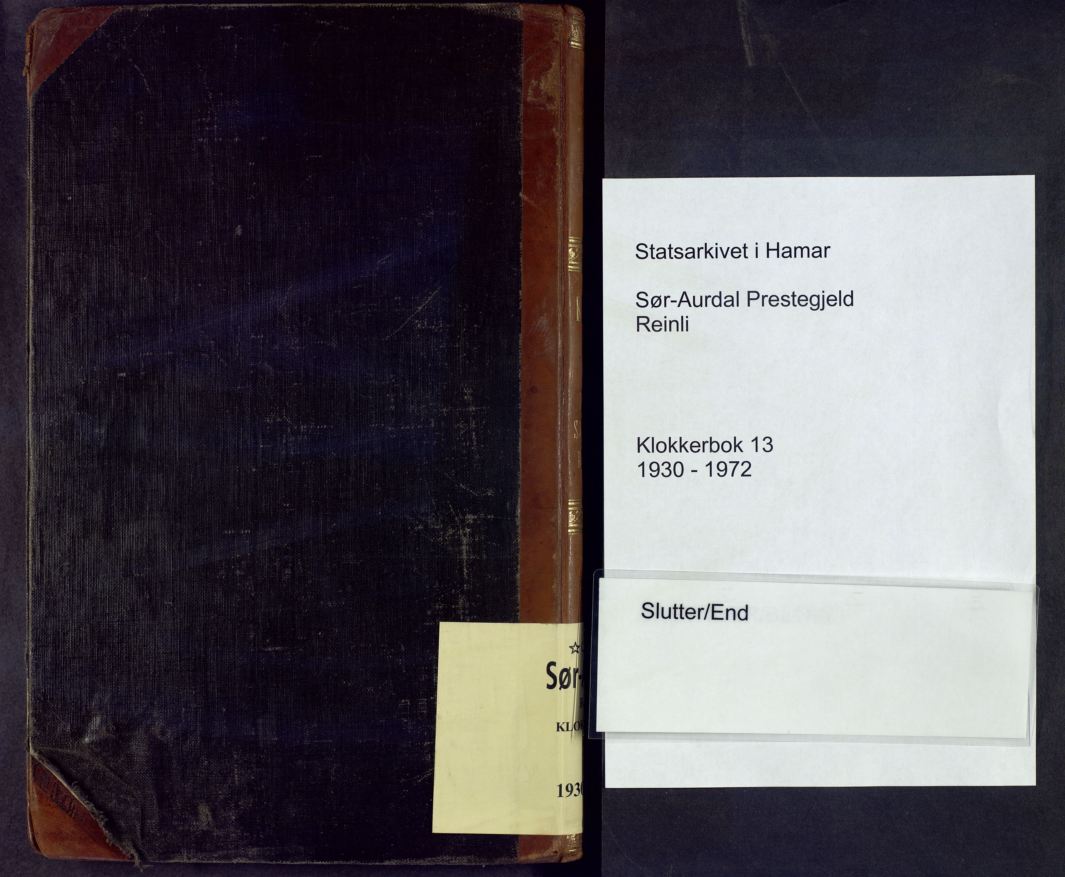 Sør-Aurdal prestekontor, AV/SAH-PREST-128/H/Ha/Hab/L0013: Parish register (copy) no. 13, 1930-1972