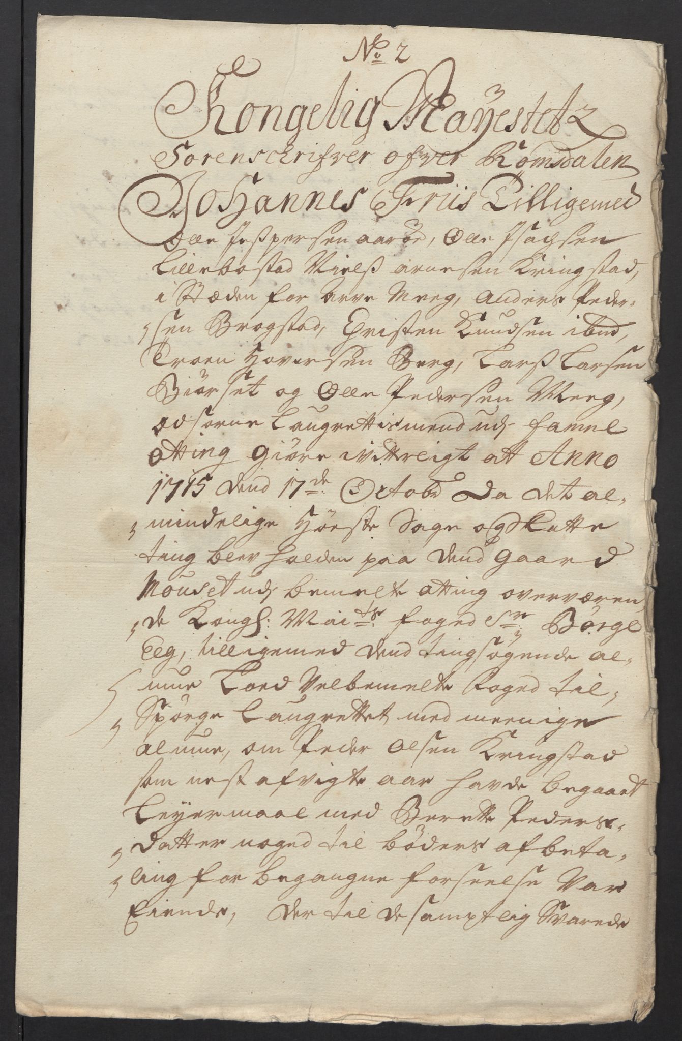 Rentekammeret inntil 1814, Reviderte regnskaper, Fogderegnskap, RA/EA-4092/R55/L3663: Fogderegnskap Romsdal, 1715-1716, p. 19