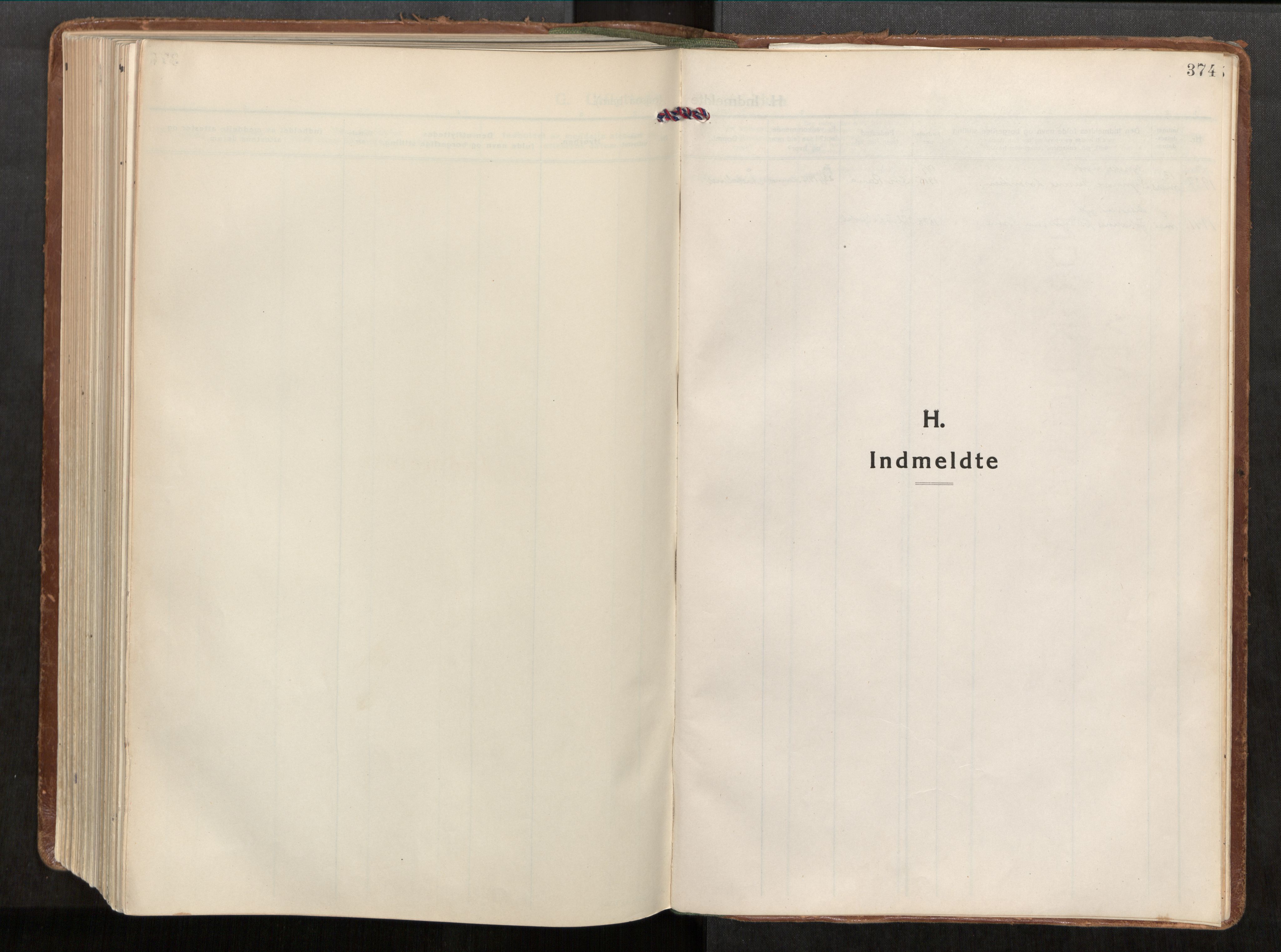 Ministerialprotokoller, klokkerbøker og fødselsregistre - Møre og Romsdal, SAT/A-1454/544/L0587: Parish register (official) no. 544A11, 1924-1954, p. 374