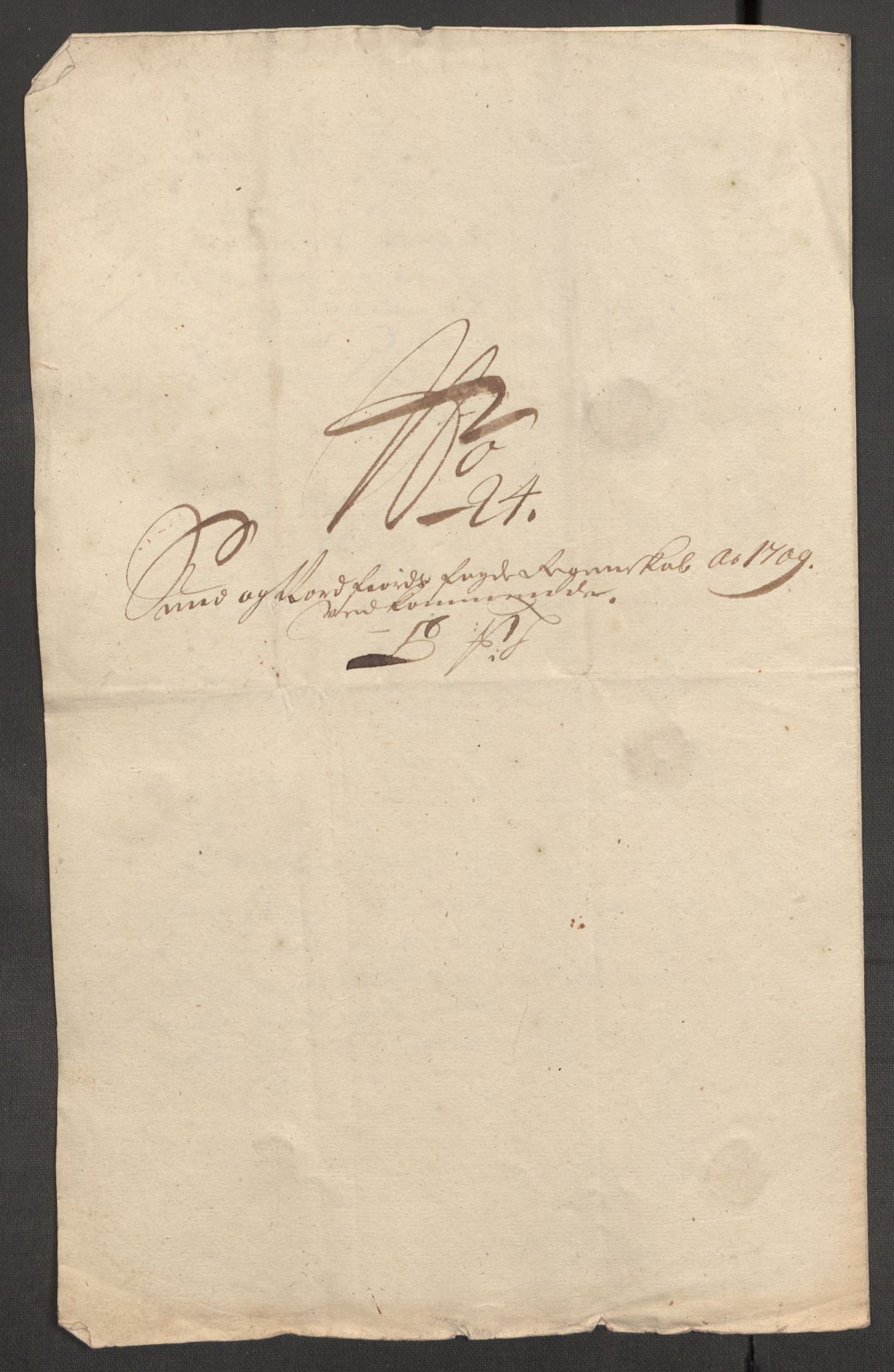 Rentekammeret inntil 1814, Reviderte regnskaper, Fogderegnskap, AV/RA-EA-4092/R53/L3432: Fogderegnskap Sunn- og Nordfjord, 1709, p. 189