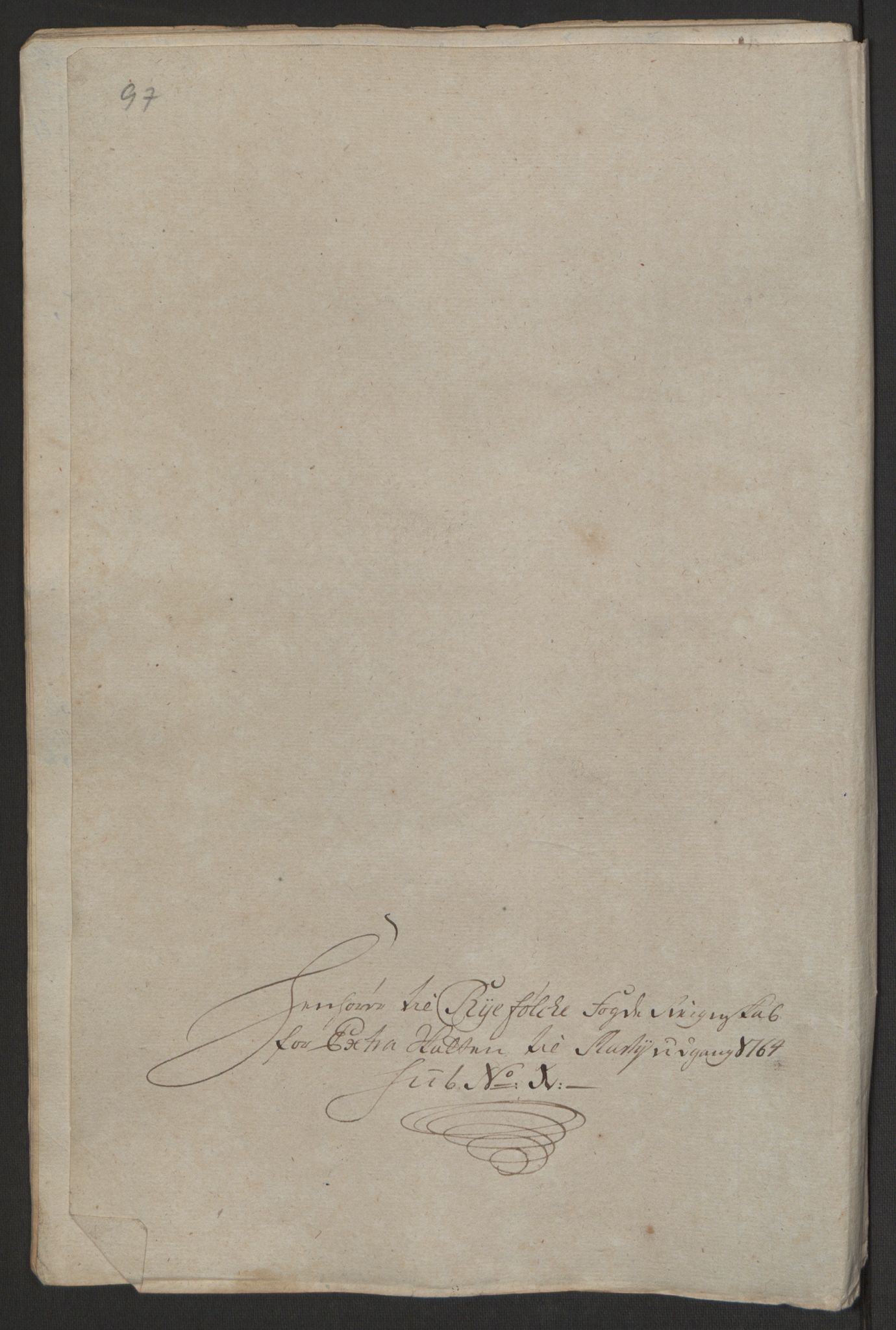 Rentekammeret inntil 1814, Realistisk ordnet avdeling, RA/EA-4070/Ol/L0016b: [Gg 10]: Ekstraskatten, 23.09.1762. Ryfylke, 1764-1768, p. 369