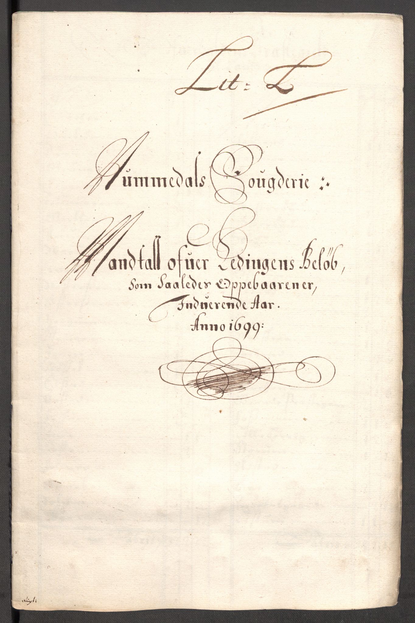 Rentekammeret inntil 1814, Reviderte regnskaper, Fogderegnskap, RA/EA-4092/R64/L4426: Fogderegnskap Namdal, 1699-1700, p. 146