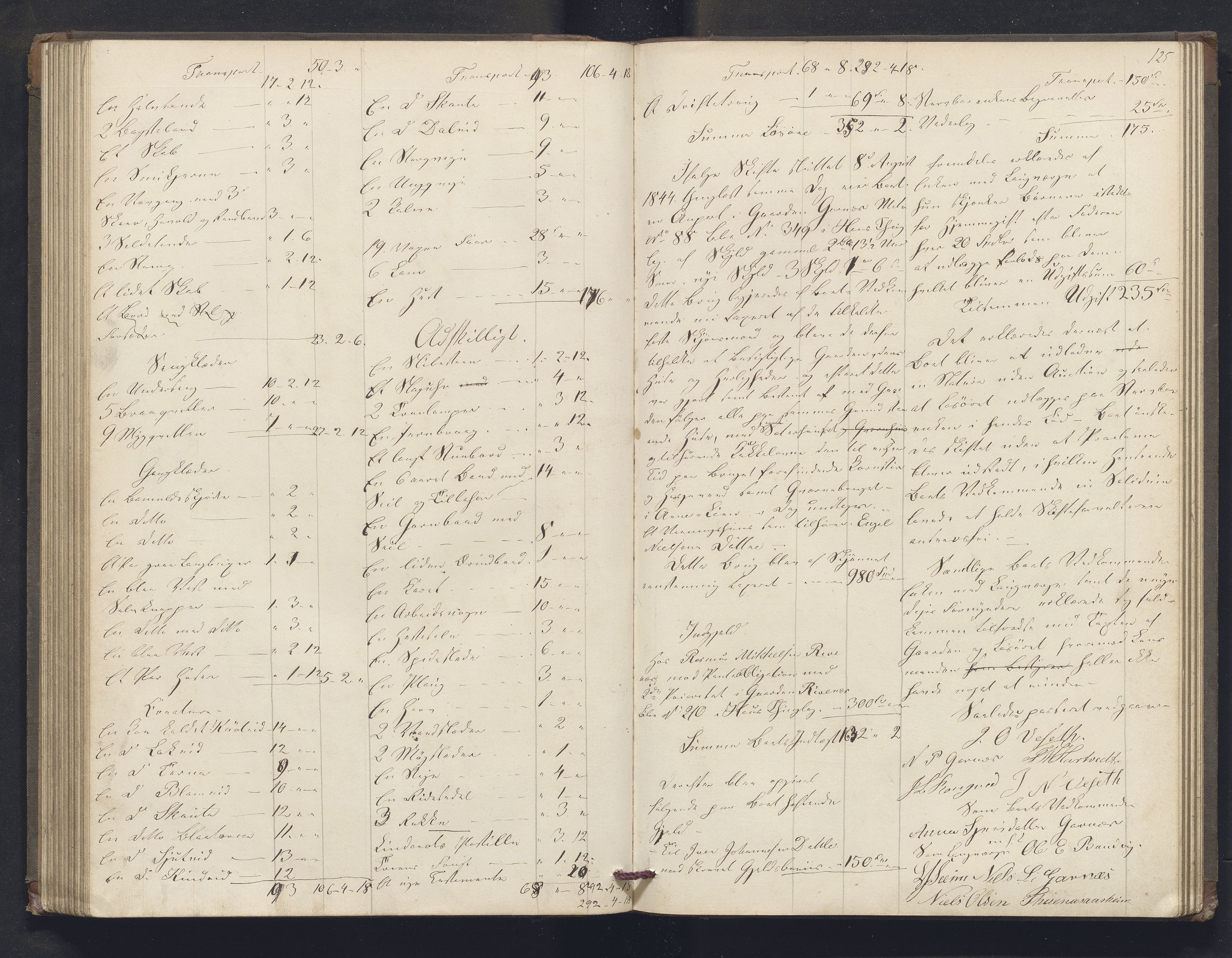 Nordhordland sorenskrivar, SAB/A-2901/1/H/Hb/L0010: Registreringsprotokollar, 1859-1862, p. 124-125