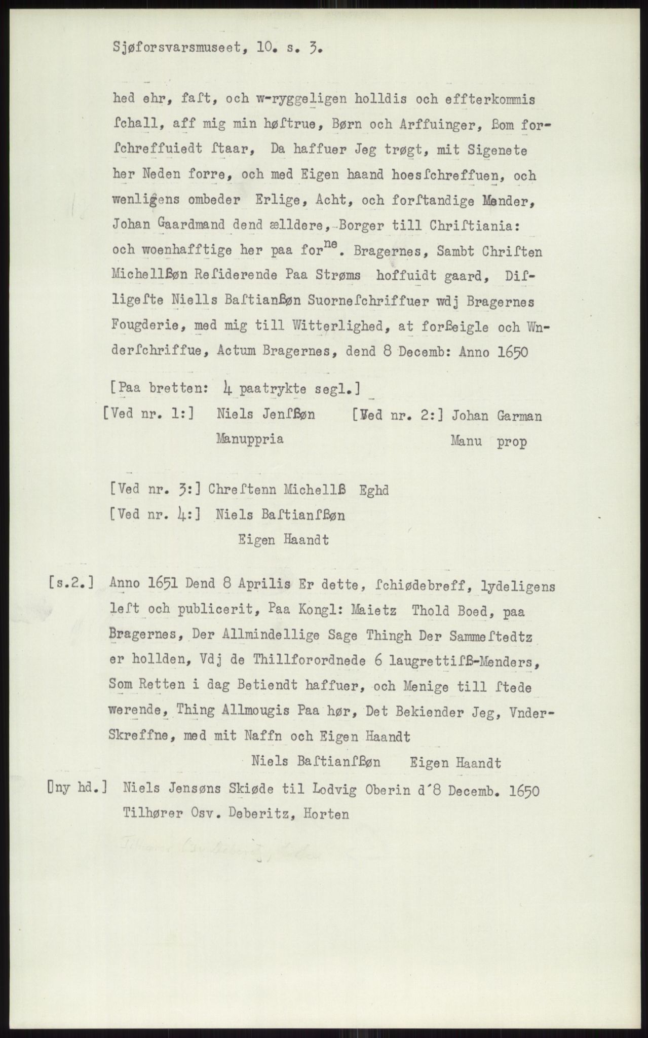 Samlinger til kildeutgivelse, Diplomavskriftsamlingen, AV/RA-EA-4053/H/Ha, p. 1995