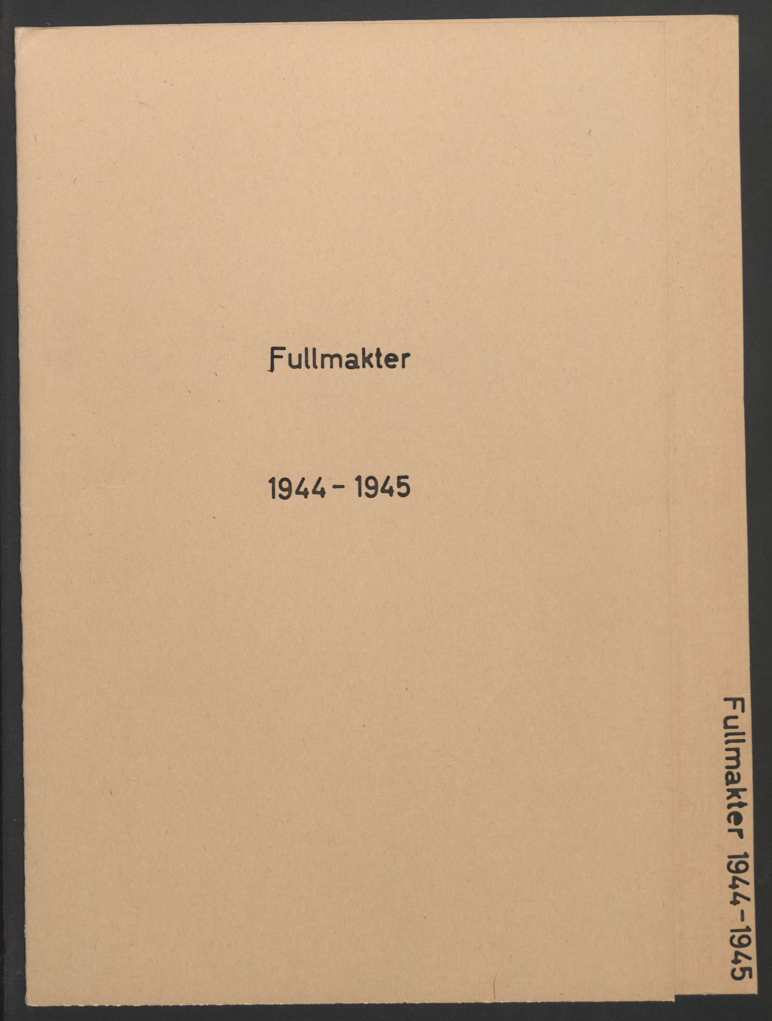 NS-administrasjonen 1940-1945 (Statsrådsekretariatet, de kommisariske statsråder mm), AV/RA-S-4279/D/Db/L0111/0003: Saker fra krigsårene / Journal, 1940-1945, p. 447