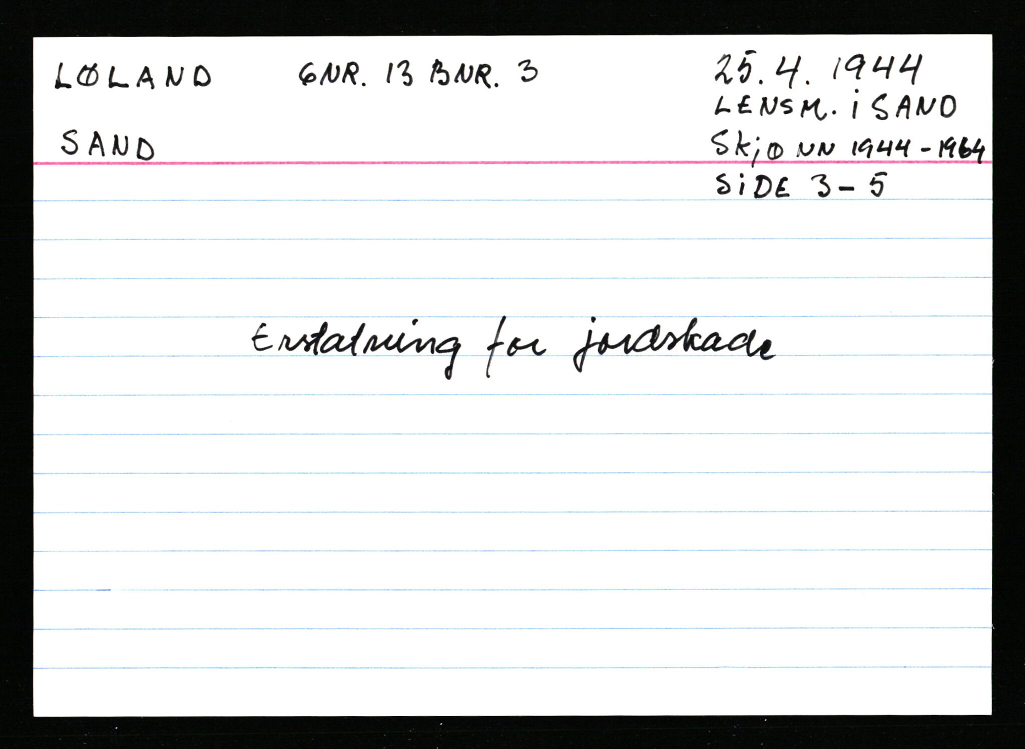 Statsarkivet i Stavanger, AV/SAST-A-101971/03/Y/Ym/L0037: Åstedskort sortert etter gårdsnavn: Lædre - Mauland, 1600-1950, p. 148