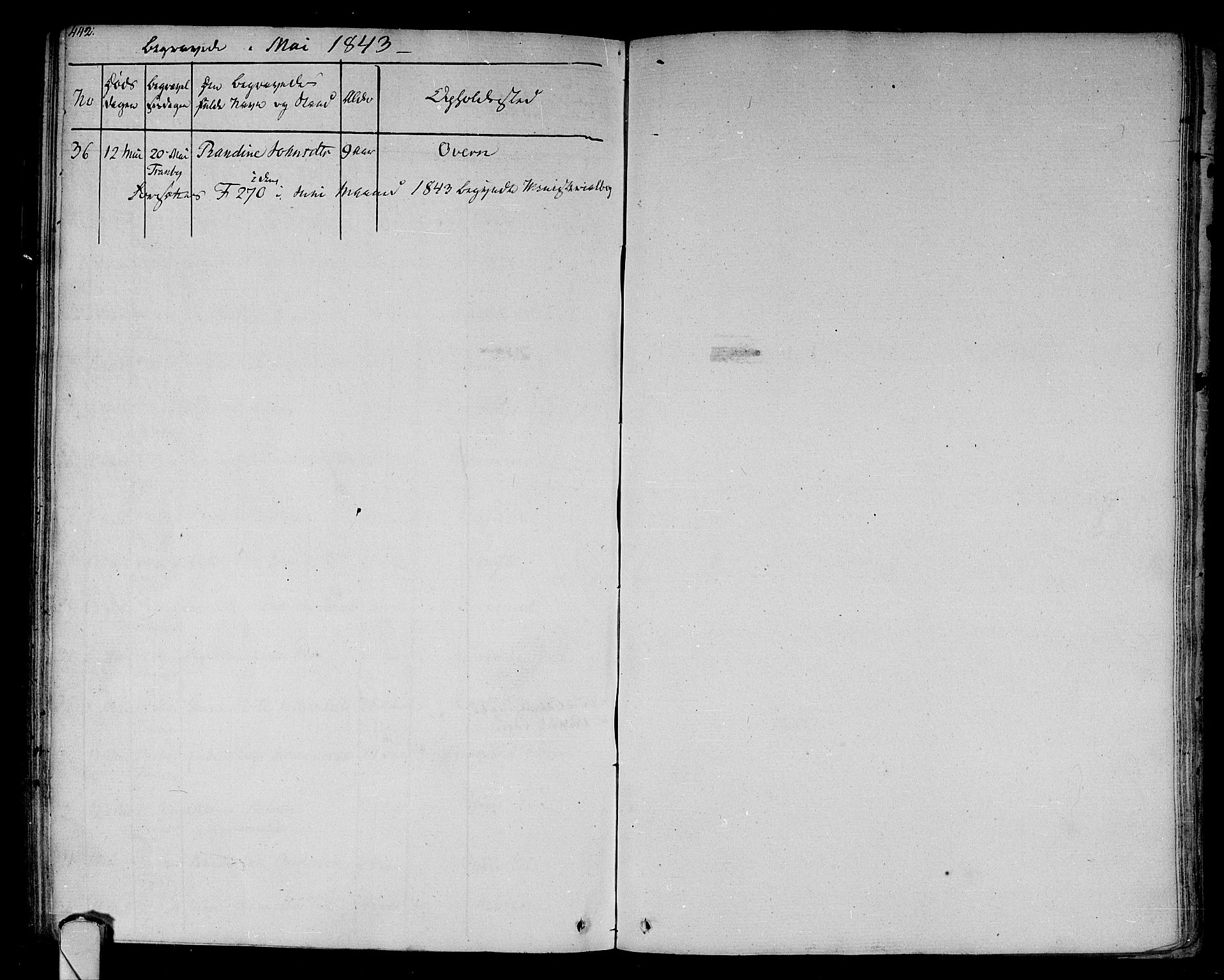 Lier kirkebøker, AV/SAKO-A-230/F/Fa/L0010: Parish register (official) no. I 10, 1827-1843, p. 442