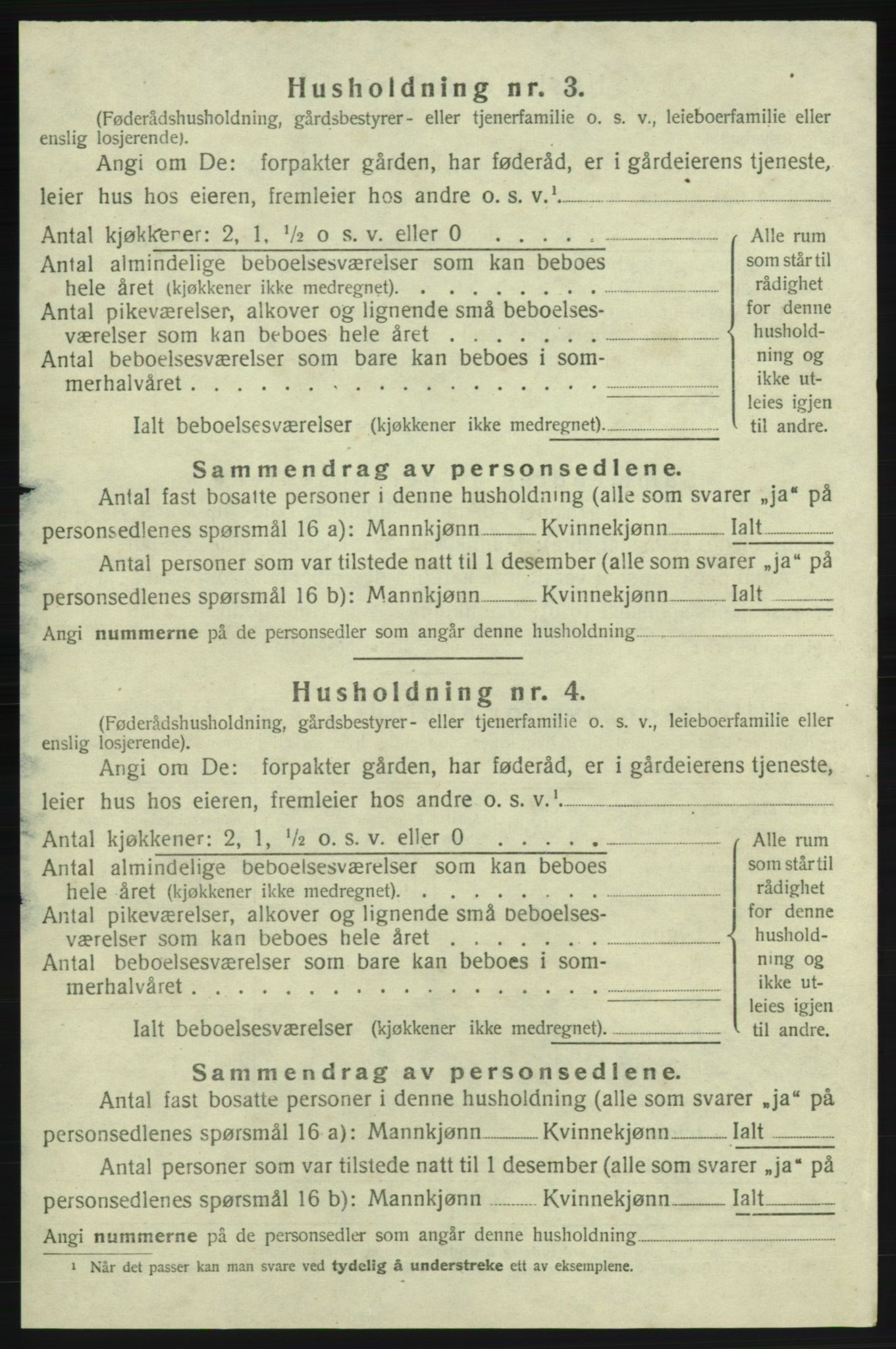 SAB, 1920 census for Skånevik, 1920, p. 1834