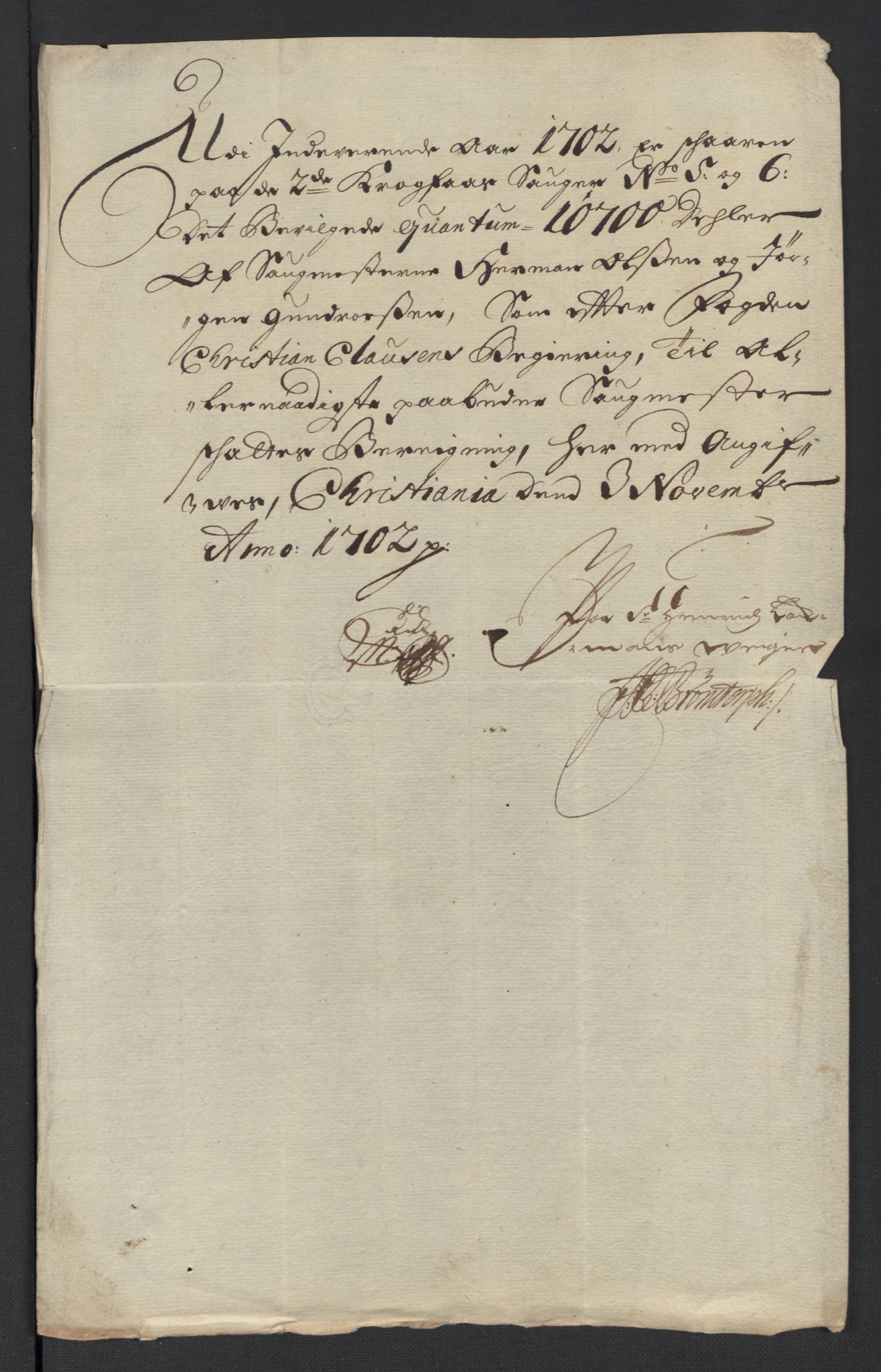 Rentekammeret inntil 1814, Reviderte regnskaper, Fogderegnskap, AV/RA-EA-4092/R12/L0714: Fogderegnskap Øvre Romerike, 1702, p. 311