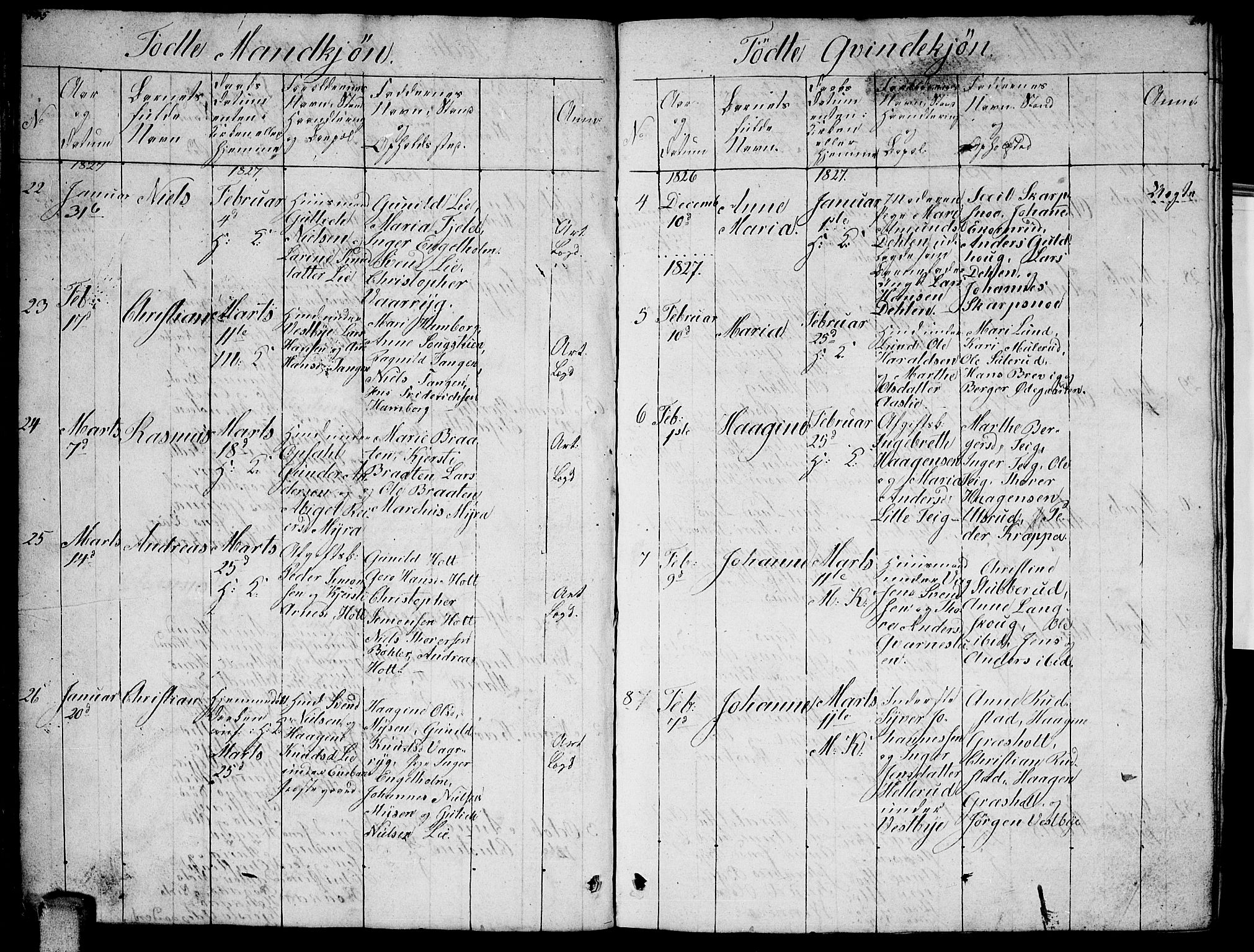 Enebakk prestekontor Kirkebøker, AV/SAO-A-10171c/G/Ga/L0002: Parish register (copy) no. I 2, 1822-1833, p. 145-146