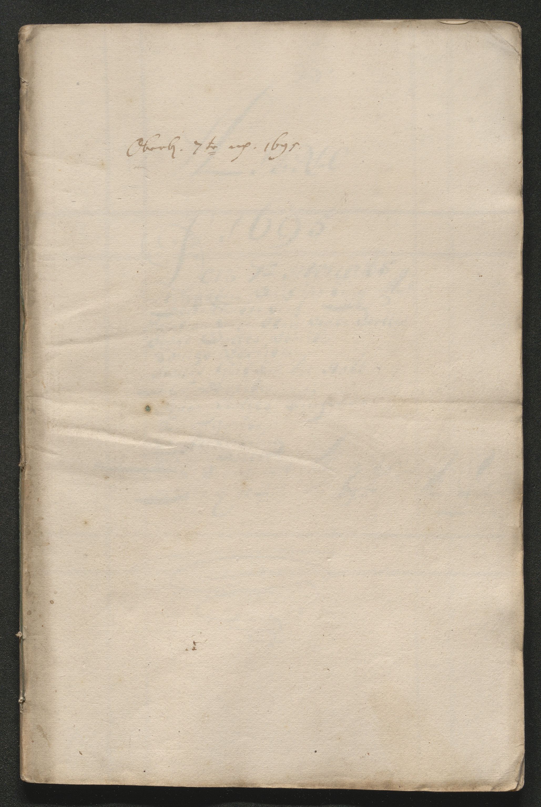 Kongsberg Sølvverk 1623-1816, SAKO/EA-3135/001/D/Dc/Dcd/L0068: Utgiftsregnskap for gruver m.m., 1694-1695, p. 322