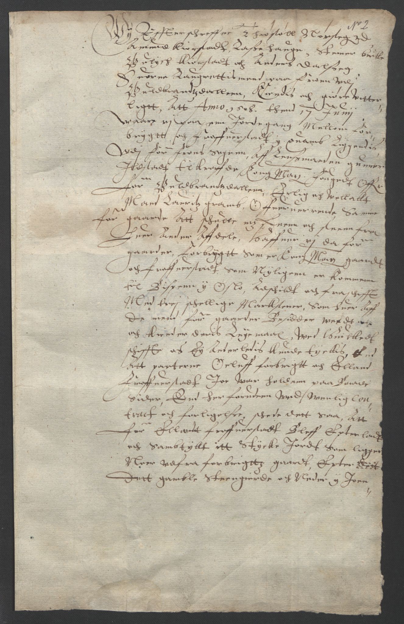 Oslo stiftsdireksjon, AV/SAO-A-11085/G/Gb/L0001: Bispestolens dokumenter, 1584-1612, p. 8
