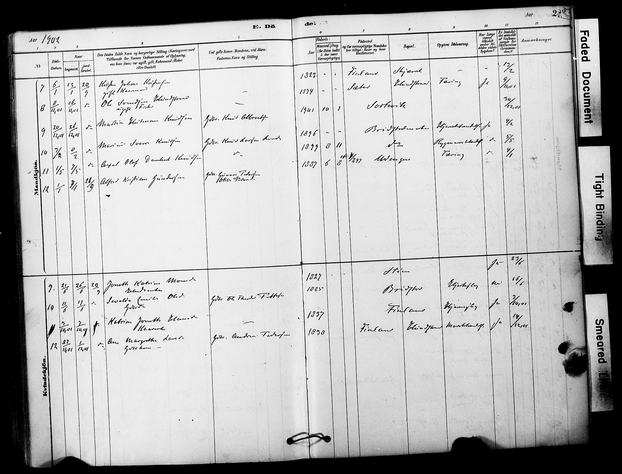 Tranøy sokneprestkontor, SATØ/S-1313/I/Ia/Iaa/L0011kirke: Parish register (official) no. 11, 1878-1904, p. 282