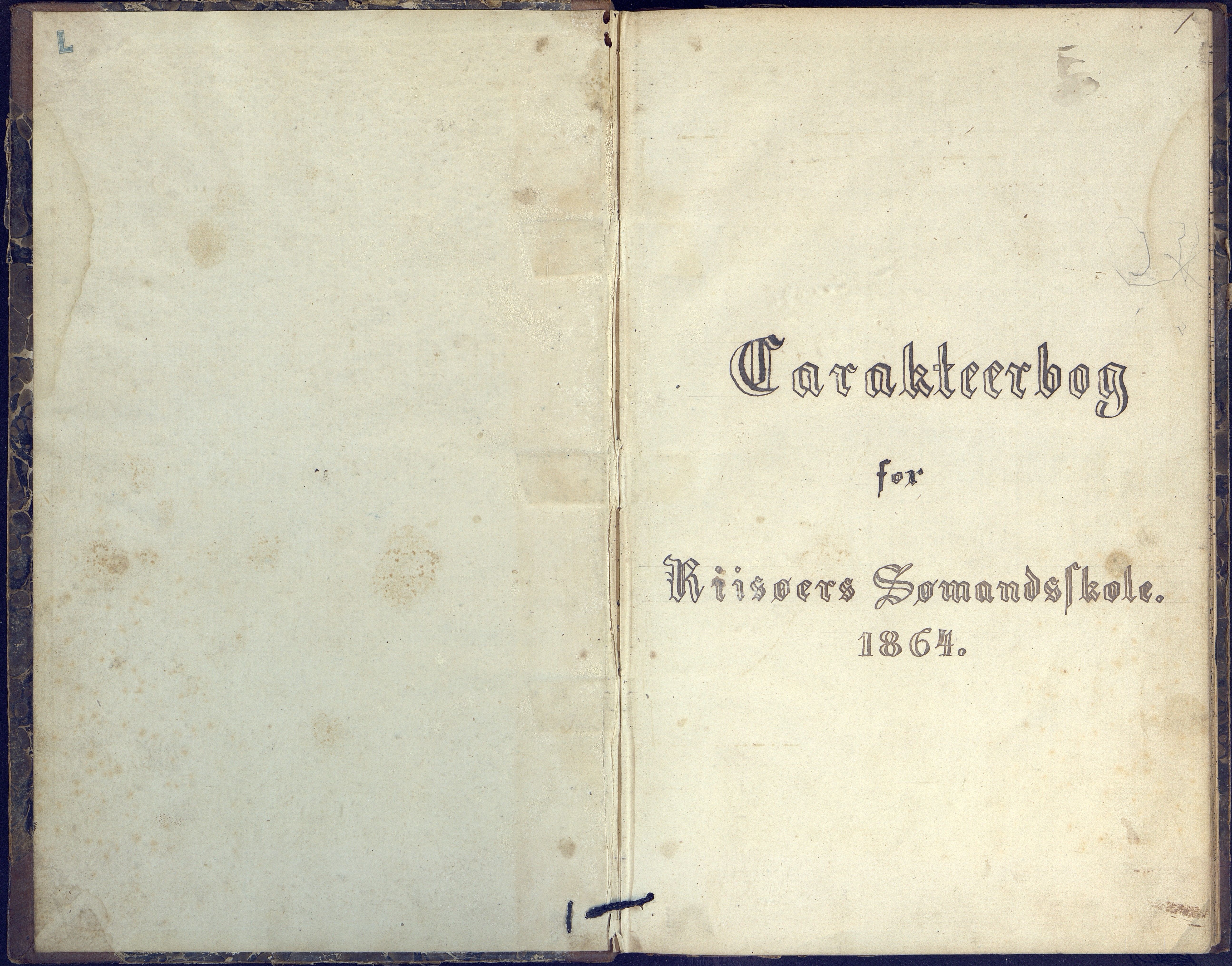 Risør kommune, AAKS/KA0901-PK/1/05/05k/L0002: Karakterbok, 1864-1880, p. 1