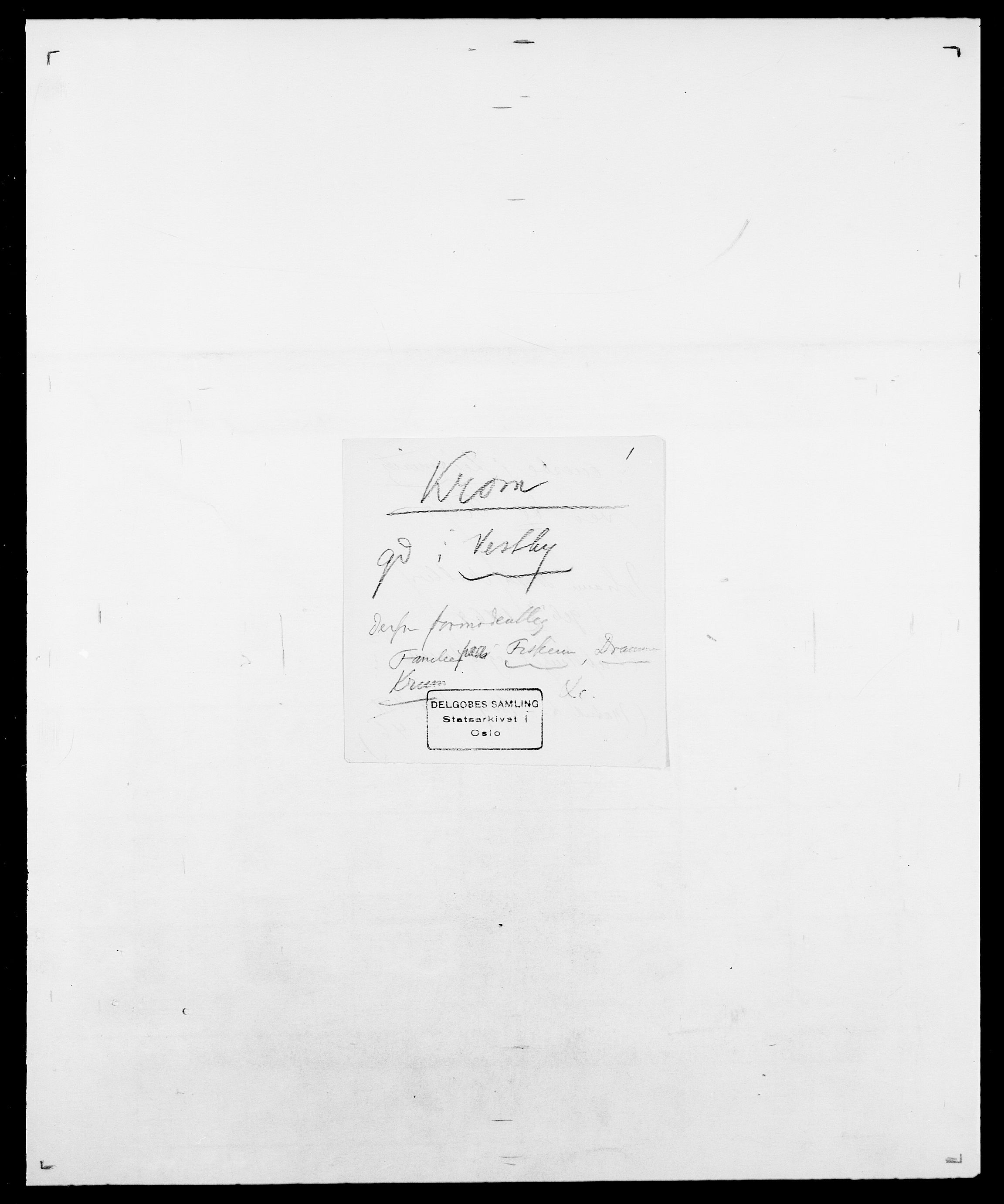 Delgobe, Charles Antoine - samling, AV/SAO-PAO-0038/D/Da/L0022: Krog - Lasteen, p. 95